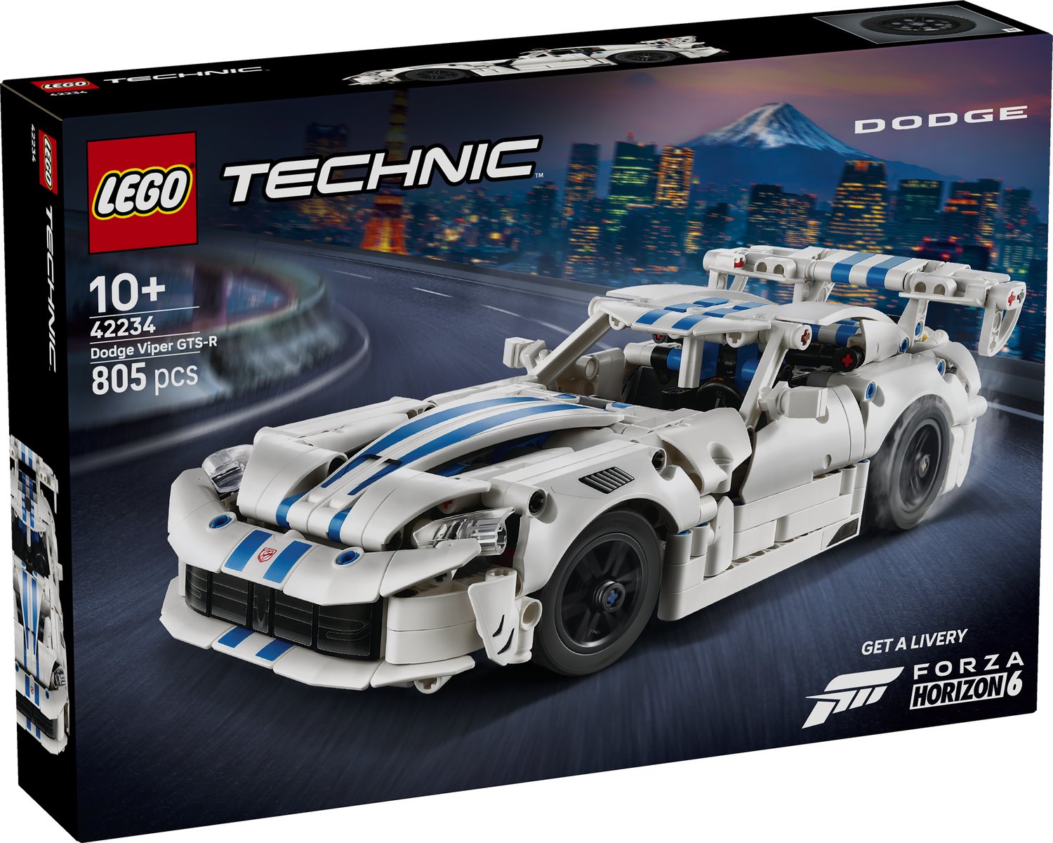 LEGO 42234 LEGO® Technic 42234 - Dodge Viper GTS-R Sportwagen – Verpackung vorne