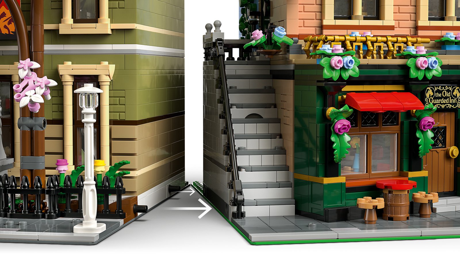 LEGO 10350 LEGO® Icons 10350 - Eckhaus im Tudorstil – Detailansicht 4