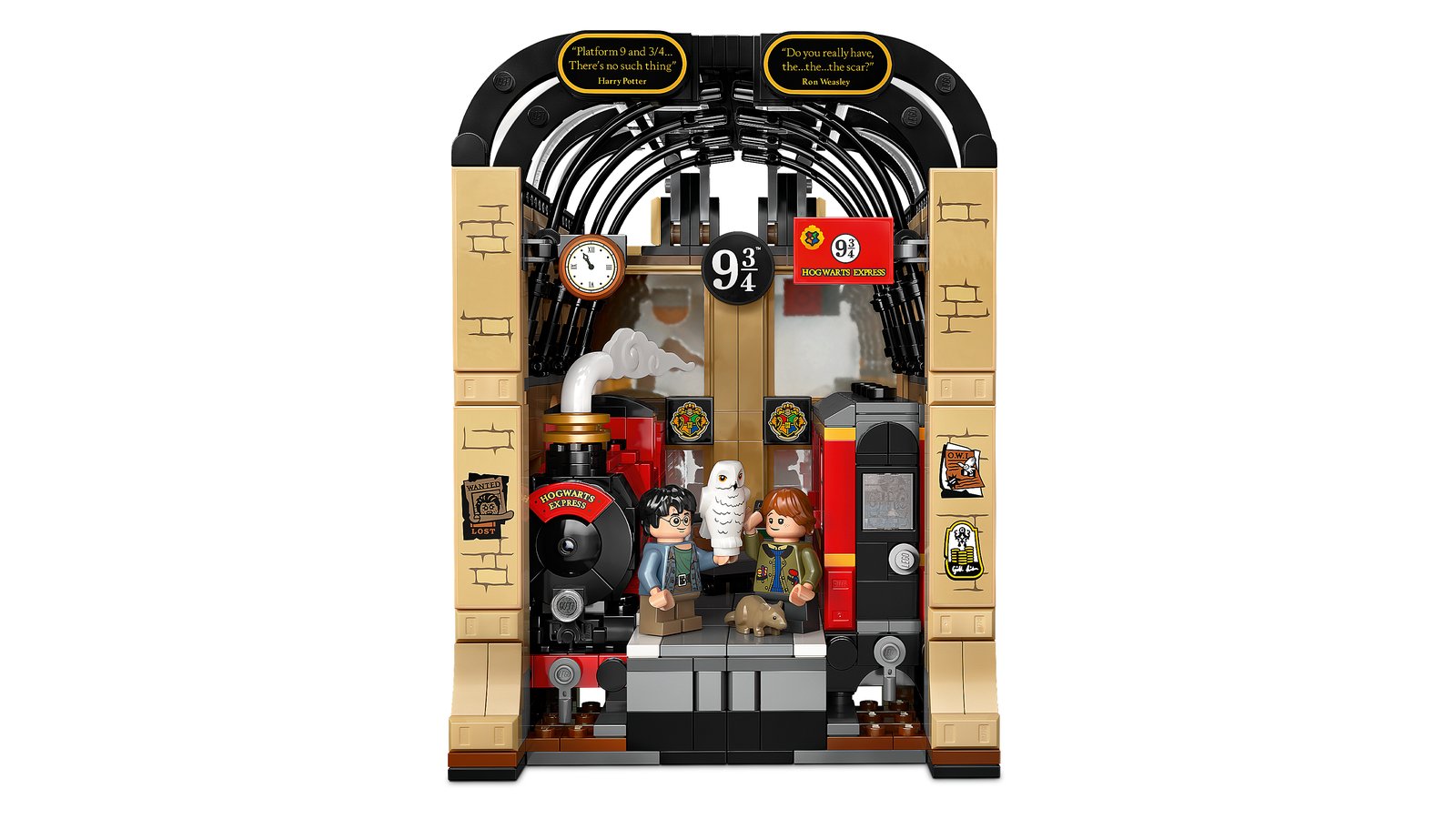LEGO 76450 LEGO® Harry Potter™ 76450: Buchstütze: Hogwarts™ Express – Detailansicht 5