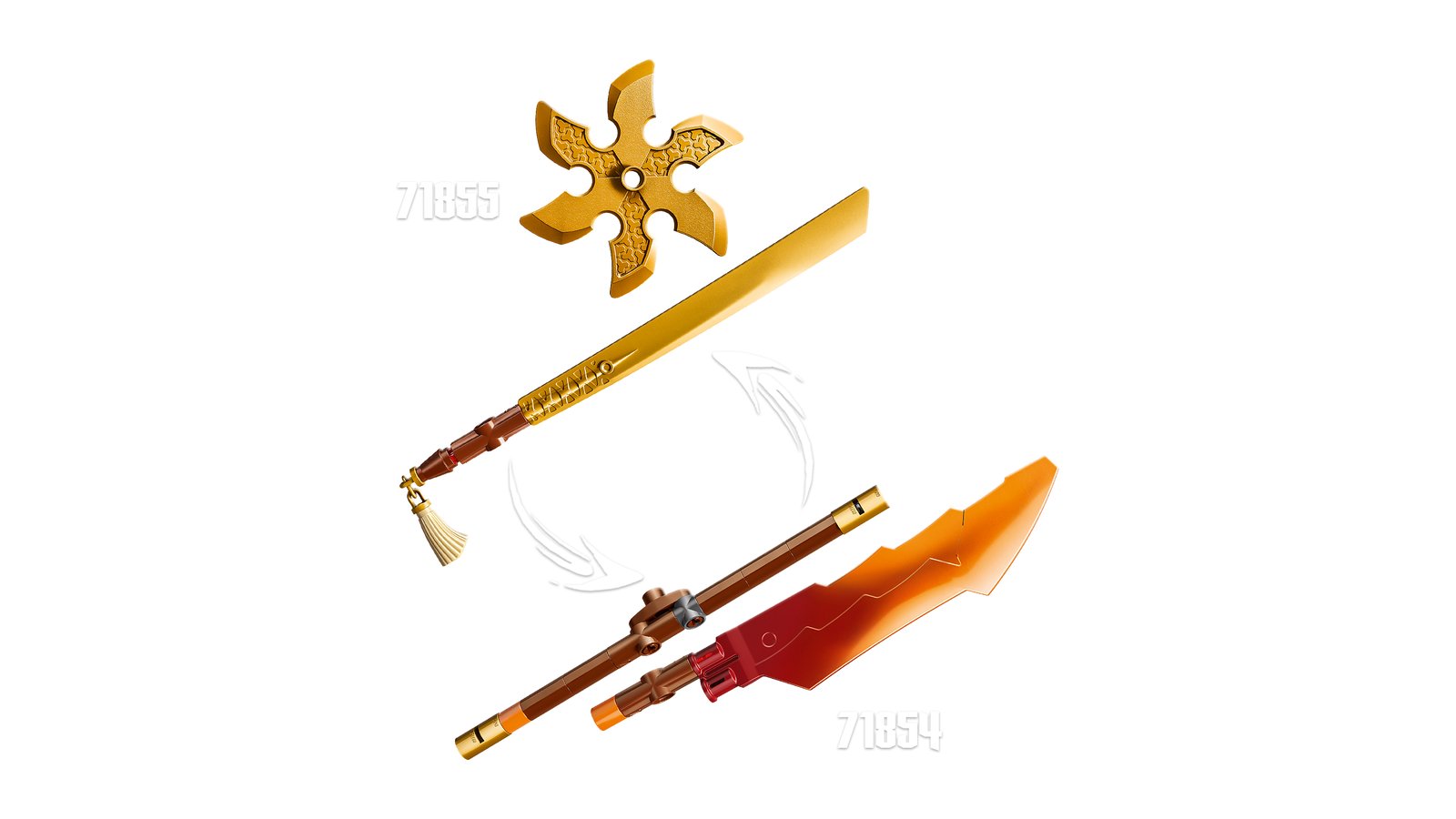 LEGO 71855 LEGO® Ninjago 71855 - Showdown mit dem Ninja-Drachen Riyu – Detailansicht 3