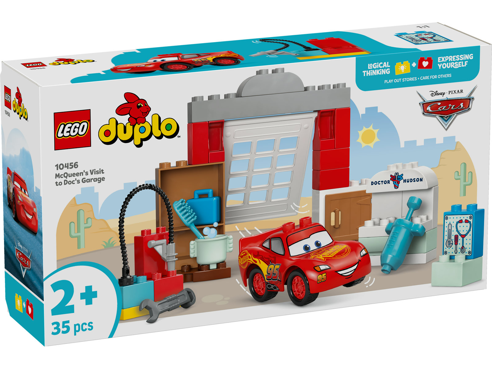 LEGO® DUPLO Disney 10456 - McQueens Besuch in Docs Werkstatt