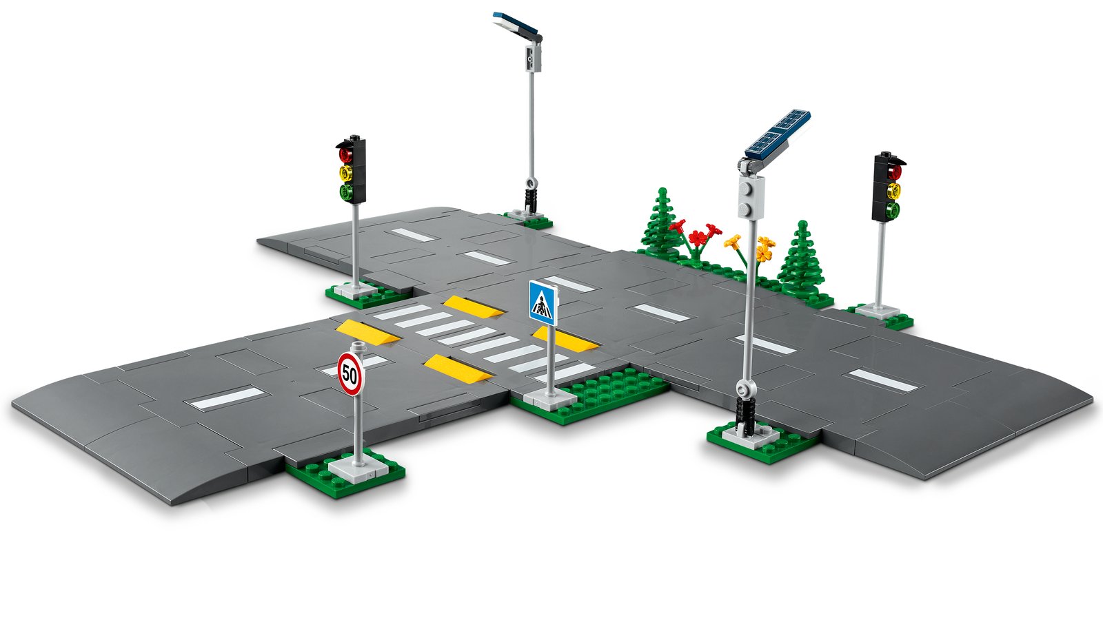 LEGO 60304 LEGO® City 60304 - Straßenkreuzung mit Ampeln – Primaeres Produktbild