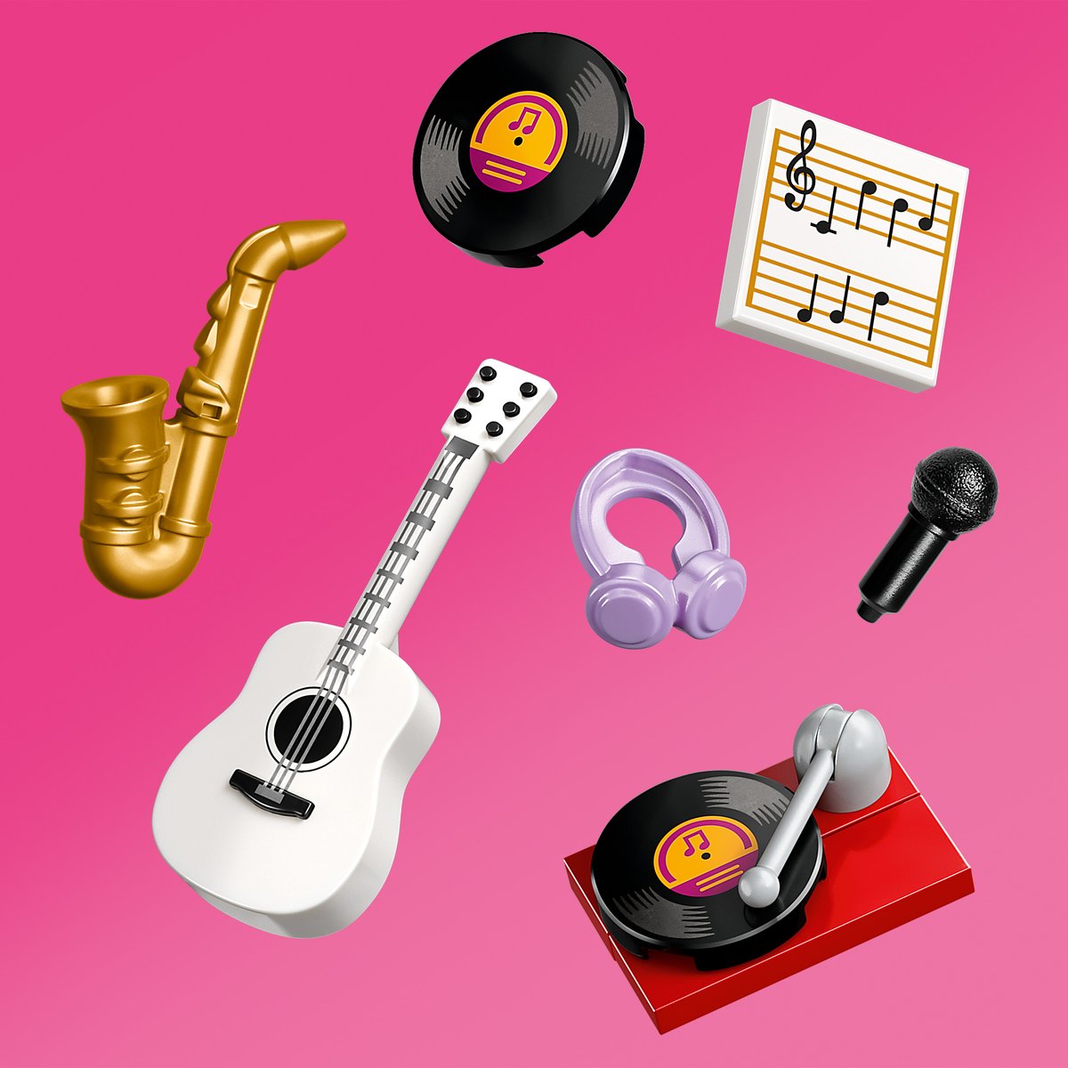 LEGO 42653 LEGO® Friends 42653 - Musikladen & Wohnung – Detailansicht 2