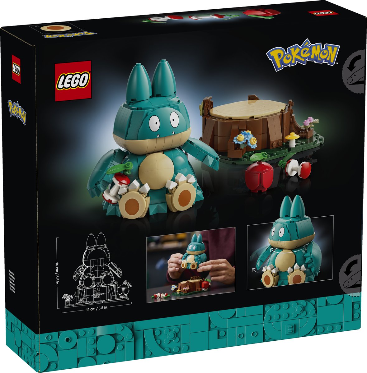 LEGO 72150 LEGO® Pokémon™ 72150 - Mampfaxo – Verpackung hinten