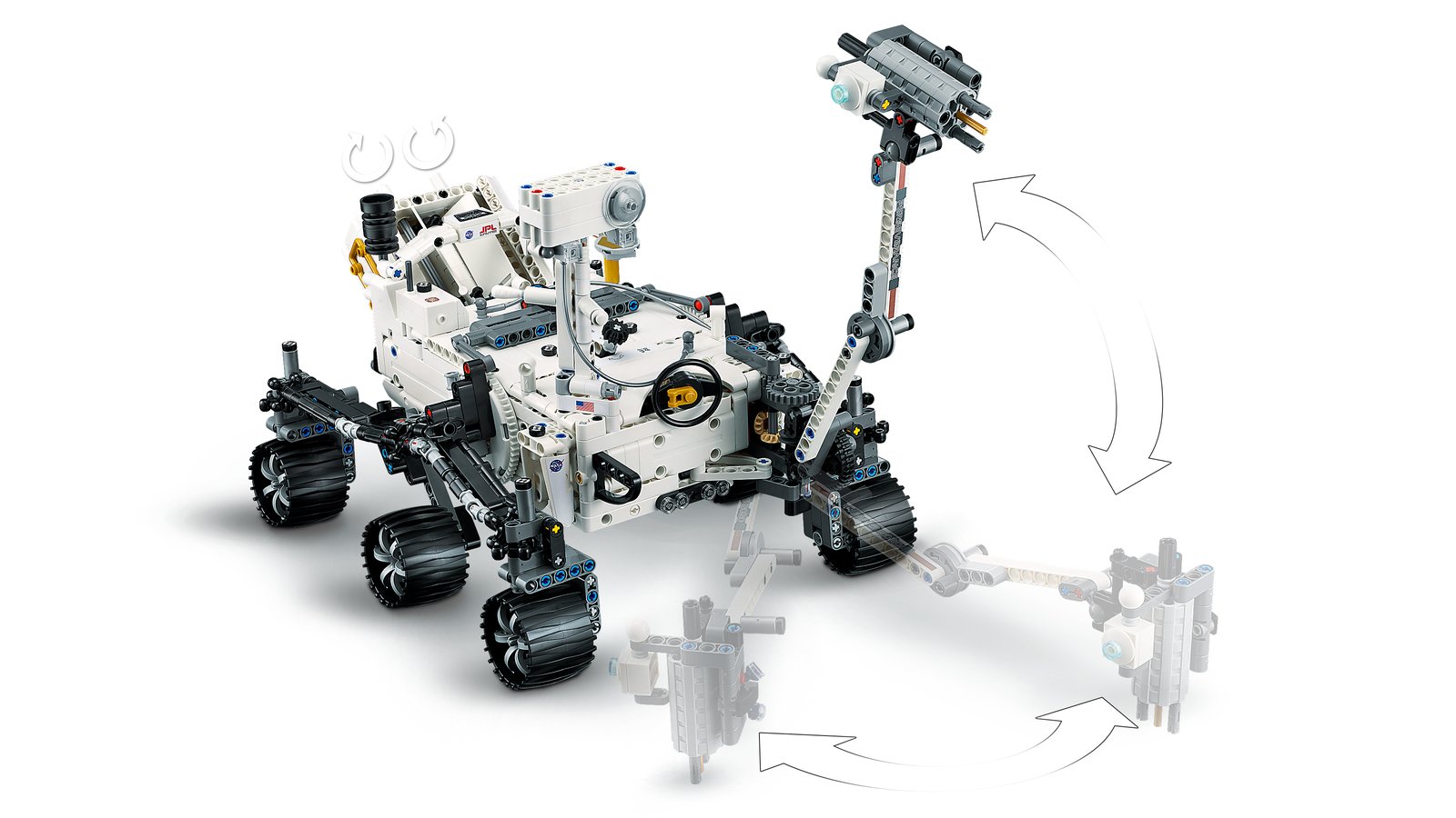 LEGO 42158 LEGO® Technic 42158 - NASA Mars Rover Perseverance – Detailansicht 5