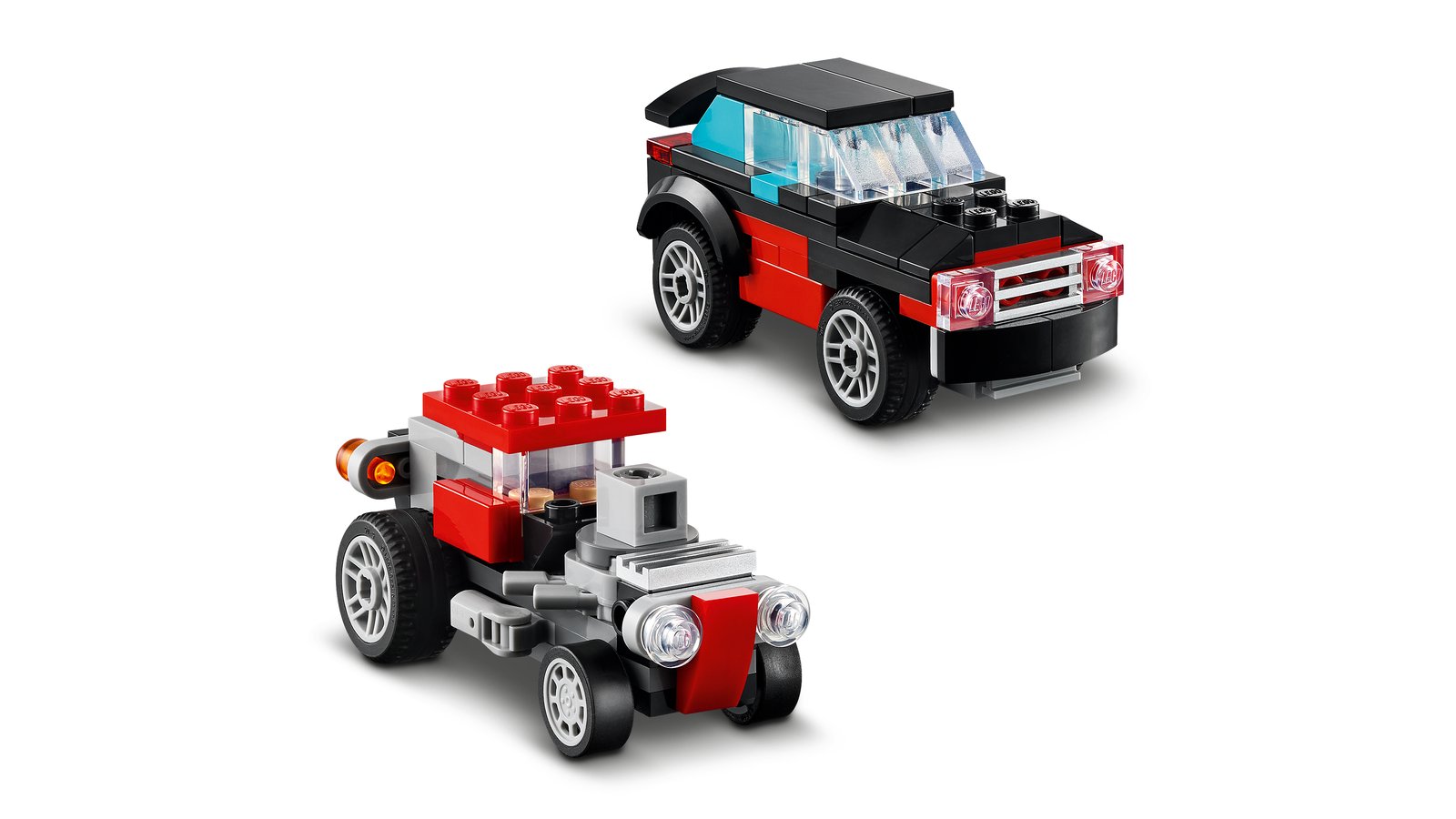 LEGO 31146 LEGO® Creator 31146 - Tieflader mit Hubschrauber – Detailansicht 5