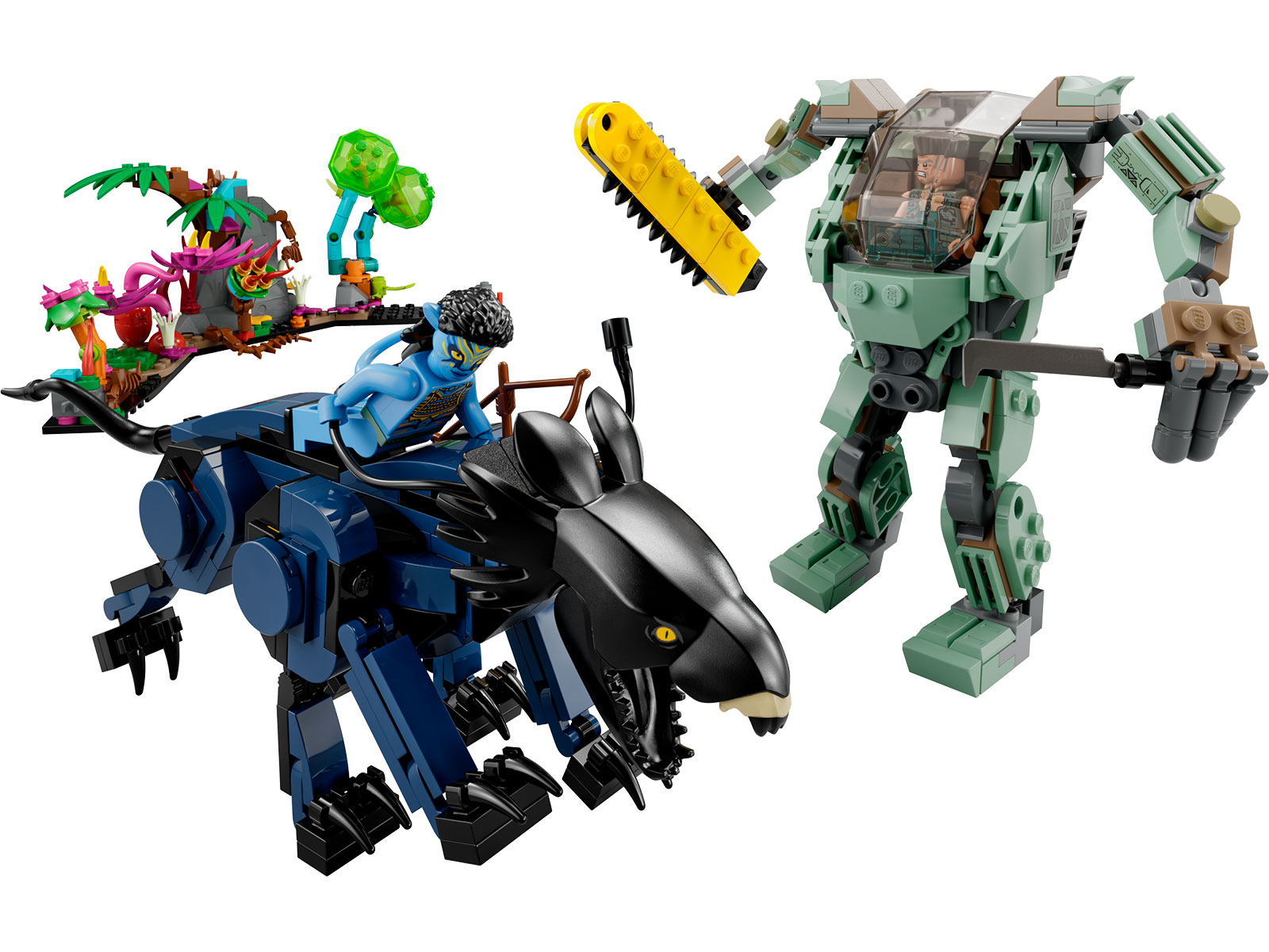 LEGO® Avatar 75571 - Neytiri und Thanator vs. Quaritch im MPA - Set