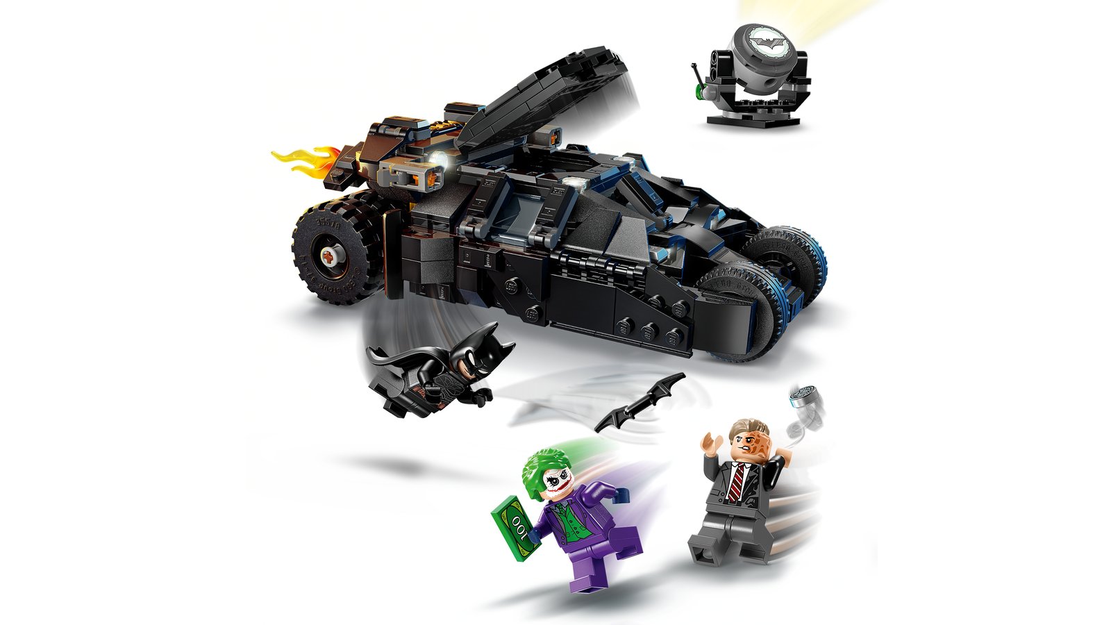 LEGO 76303 LEGO® Super Heroes 76303 - Batman™ Tumbler vs. Two-Face™ & The Joker™ – Detailansicht 2