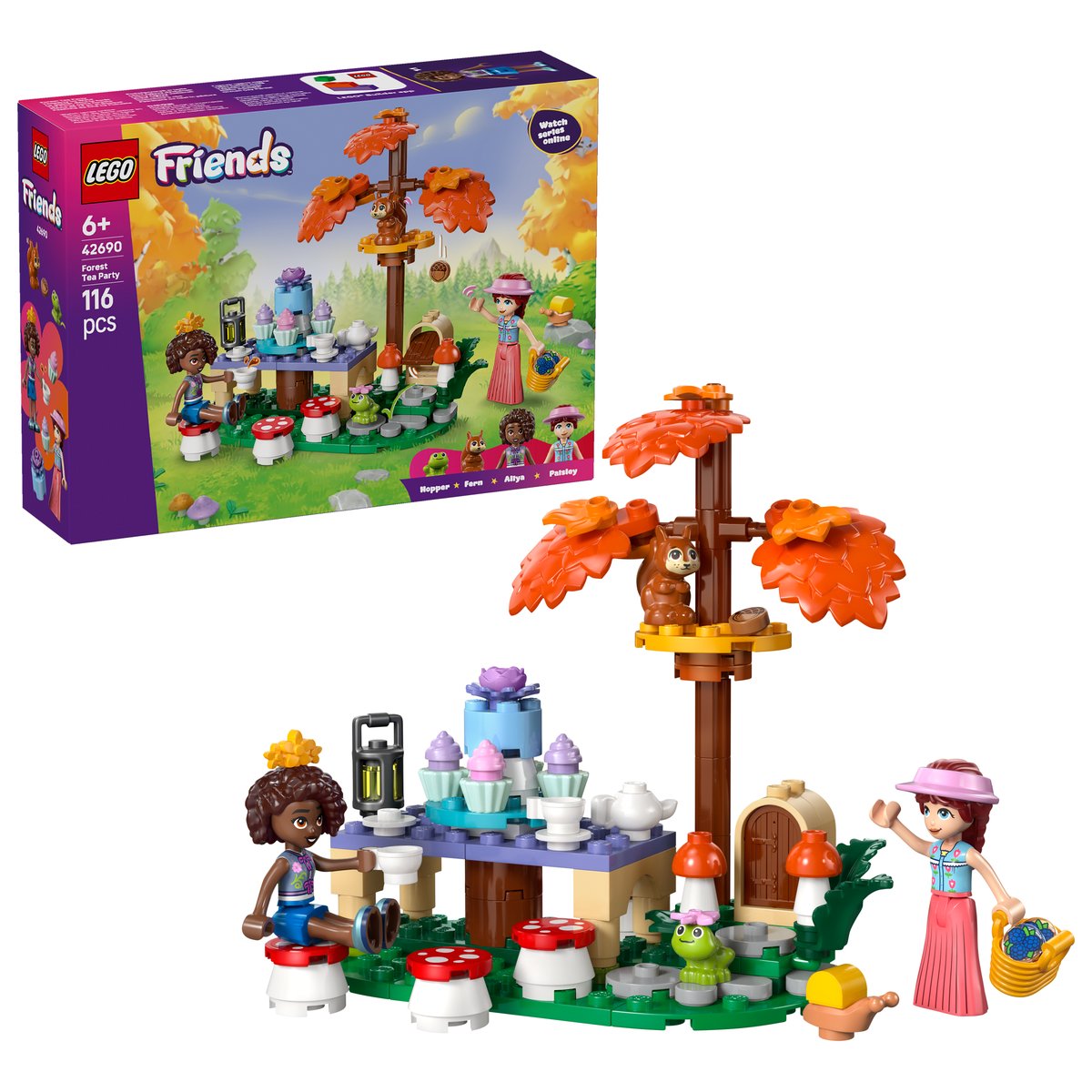 LEGO 42690 LEGO® Friends – 42690 - Teeparty im Wald – Box & Produkt