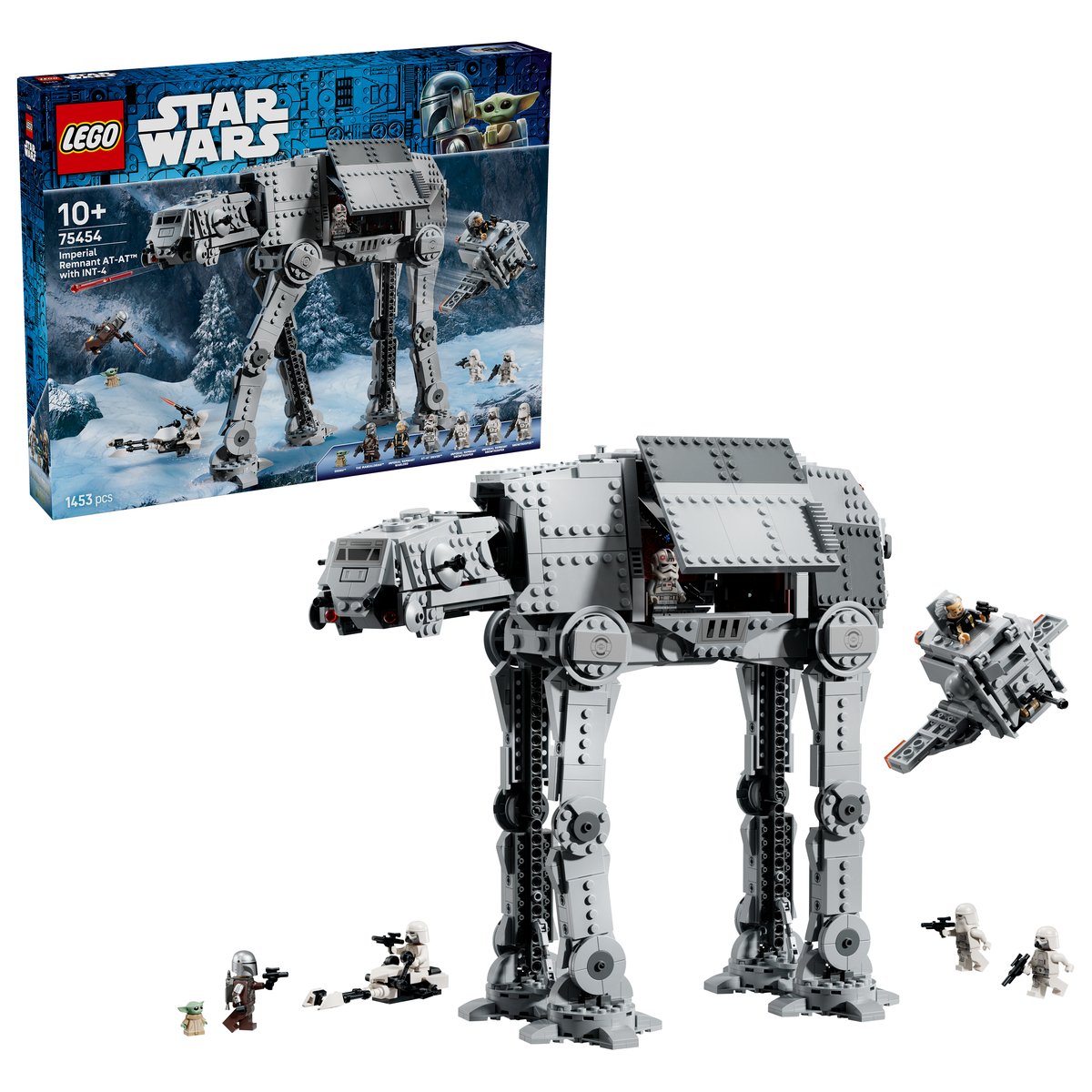 LEGO 75454 LEGO® Star Wars™ 75454 - AT-AT™ des Restimperiums mit INT-4 – Box & Produkt