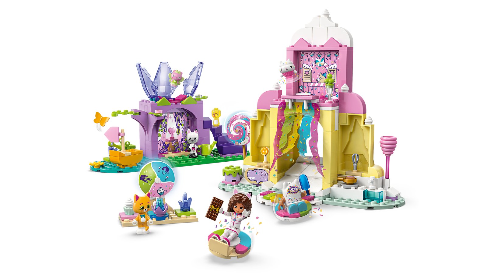 LEGO 11205 LEGO® Gabby's Dollhouse 11205 - Zuckerguss-Gebirge und Kätzchen-Garten – Primaeres Produktbild