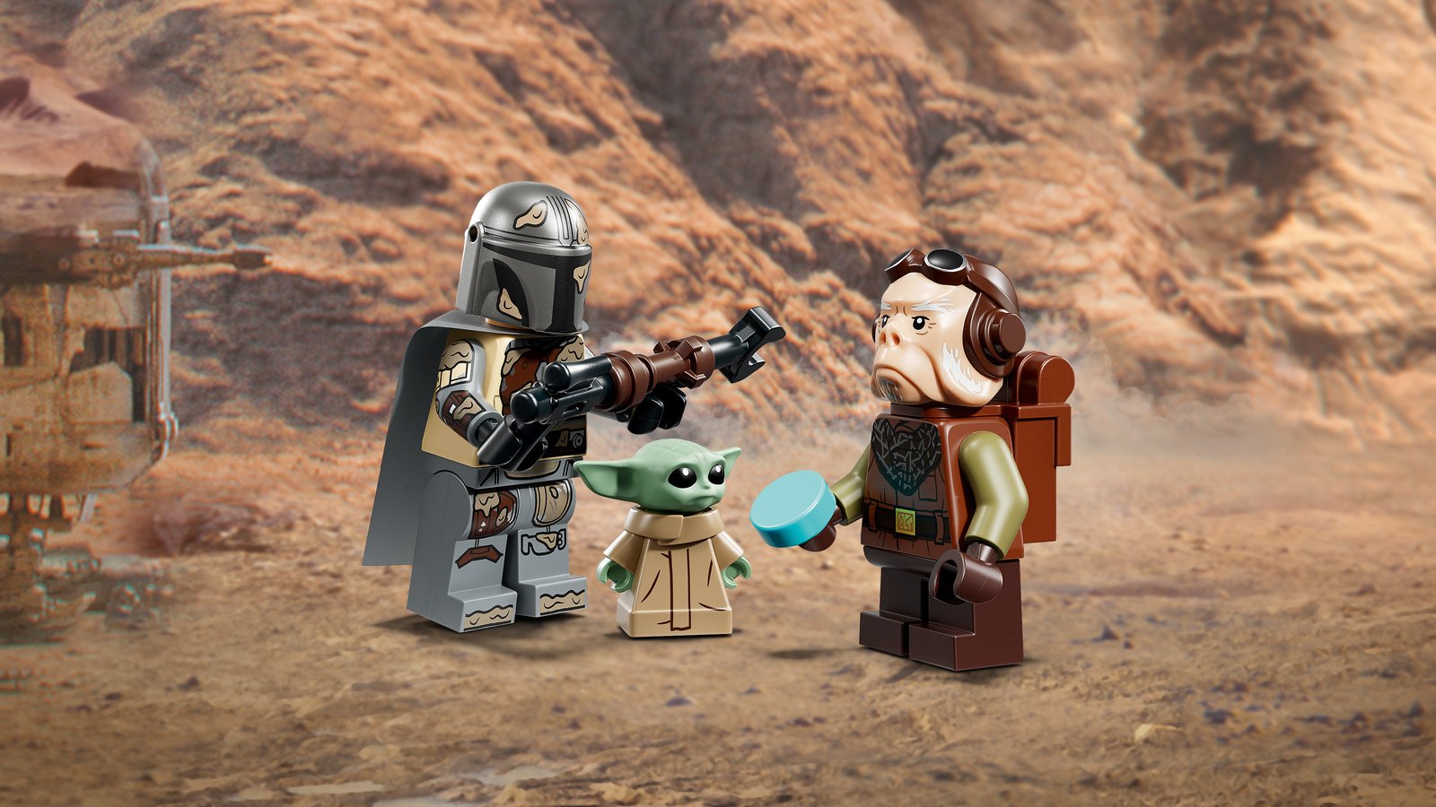 LEGO 75453 LEGO® Star Wars™ 75453 - Offworld Sandkrawler™ und Schlammhorn – Detailansicht 1