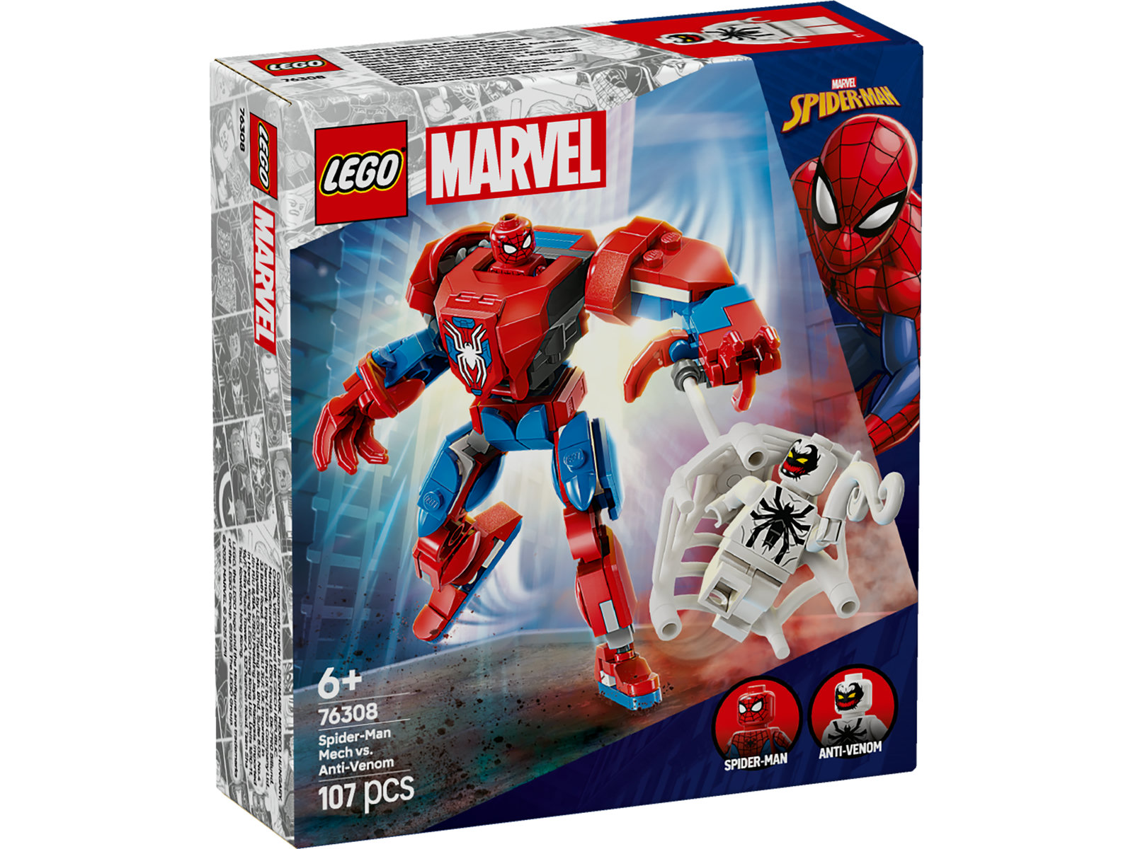LEGO® Marvel 76308 - Spider-Man Mech vs. Anti-Venom LEGO® Marvel 76308 - Spider-Man Mech vs. Anti-Venom