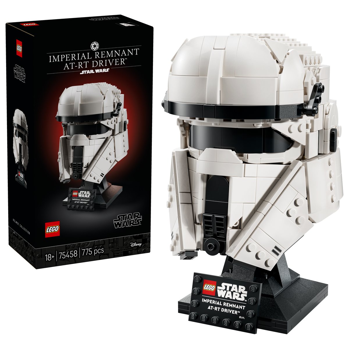 LEGO 75458 LEGO® Star Wars™ 75458 - Helm eines AT-RT-Piloten des Restimperiums – Box & Produkt