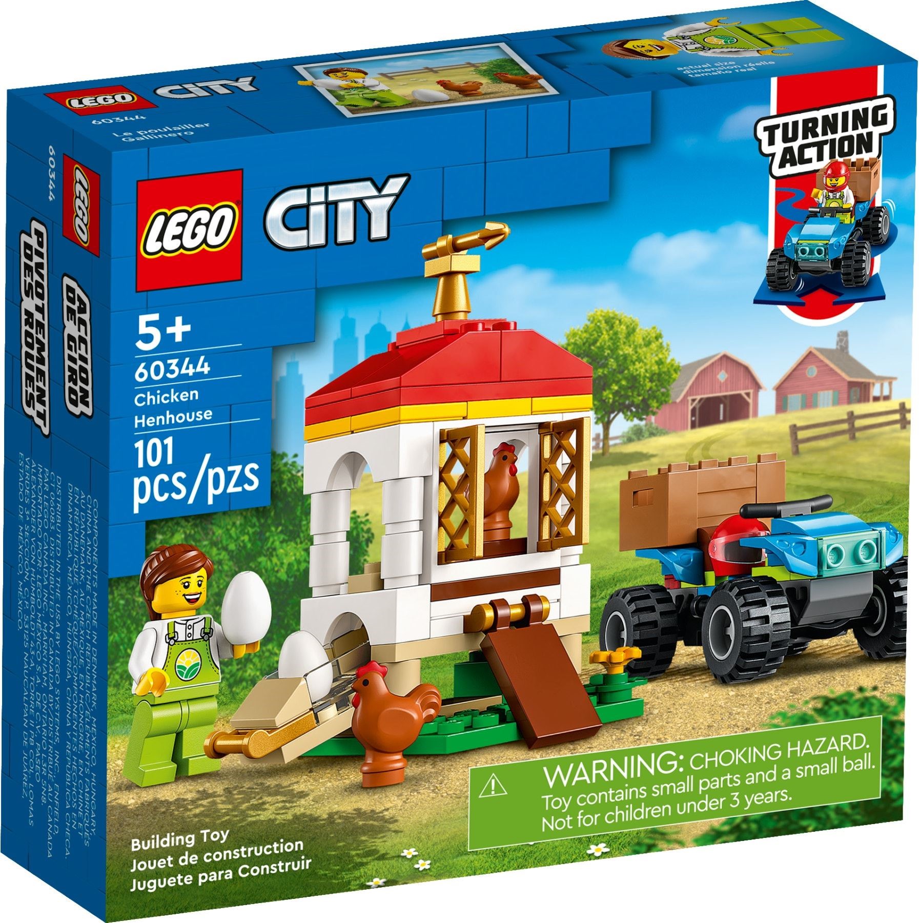 LEGO® City 60344 - Hühnerstall - Box Front