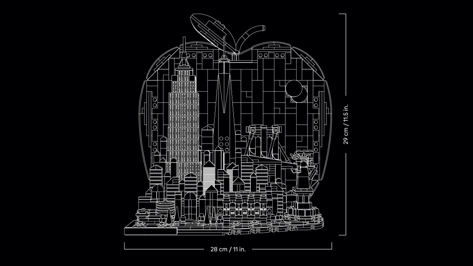 LEGO 21066 LEGO® Architecture 21066 - New York City – The Big Apple – Detailansicht 4