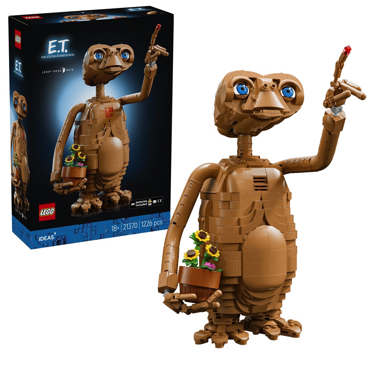LEGO 21370 LEGO® Ideas 21370 - E.T. the Extra-Terrestrial – Box & Produkt