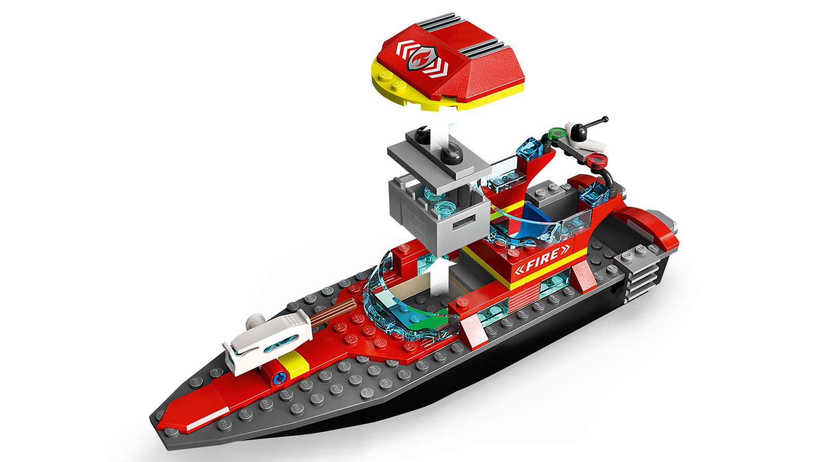 LEGO 60373 LEGO® City 60373 - Feuerwehrboot – Detailansicht 5