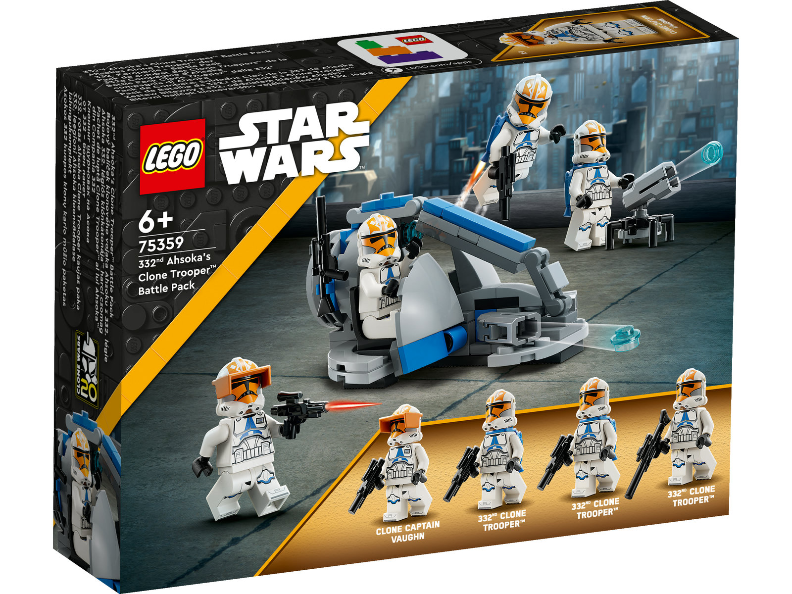 LEGO® Star Wars™ 75359 - Ahsokas Clone Trooper™ der 332. Kompanie – Battle Pack LEGO® Star Wars™ 75359 - Ahsokas Clone Trooper™ der 332. Kompanie – Battle Pack