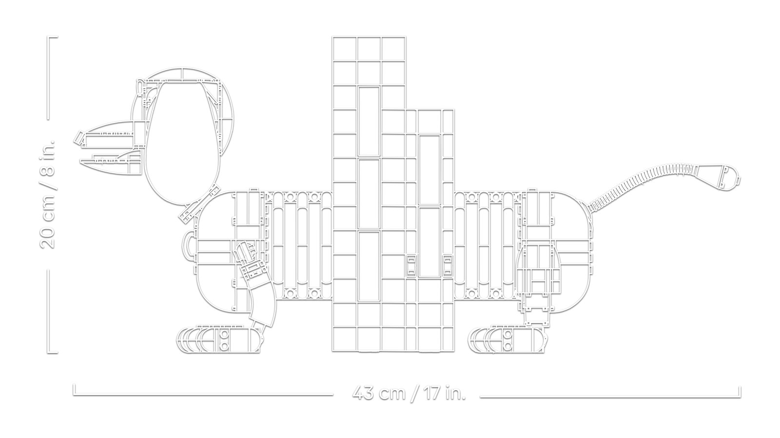 LEGO 43301 LEGO® ǀ Disney and Pixar 43301 - Toy Story: Slinky-Buchstützen – Detailansicht 6