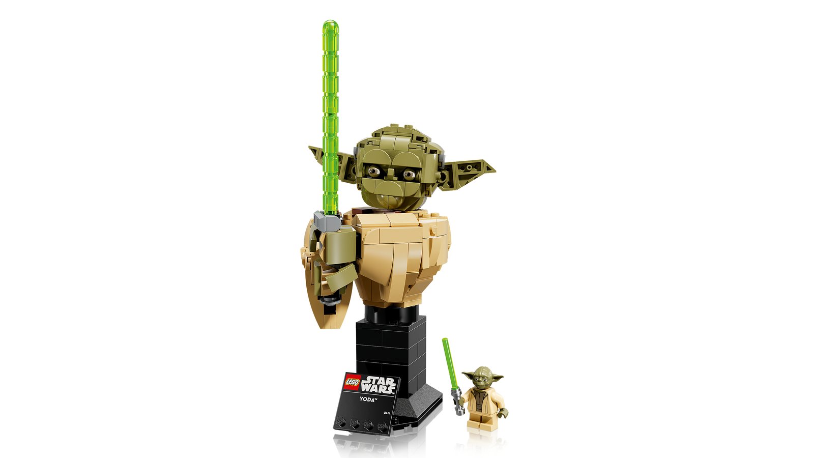 LEGO 75438 LEGO® Star Wars™ 75438 - Yoda™ Büste – Detailansicht 4