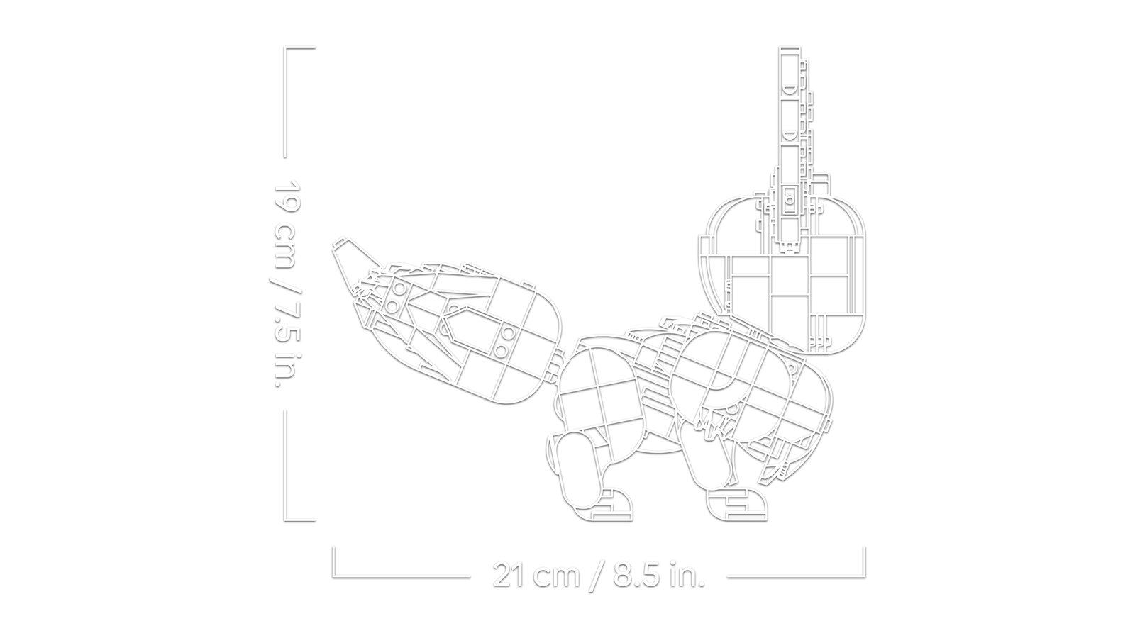 LEGO 72151 LEGO® Pokémon™ 72151 - Evoli – Detailansicht 6
