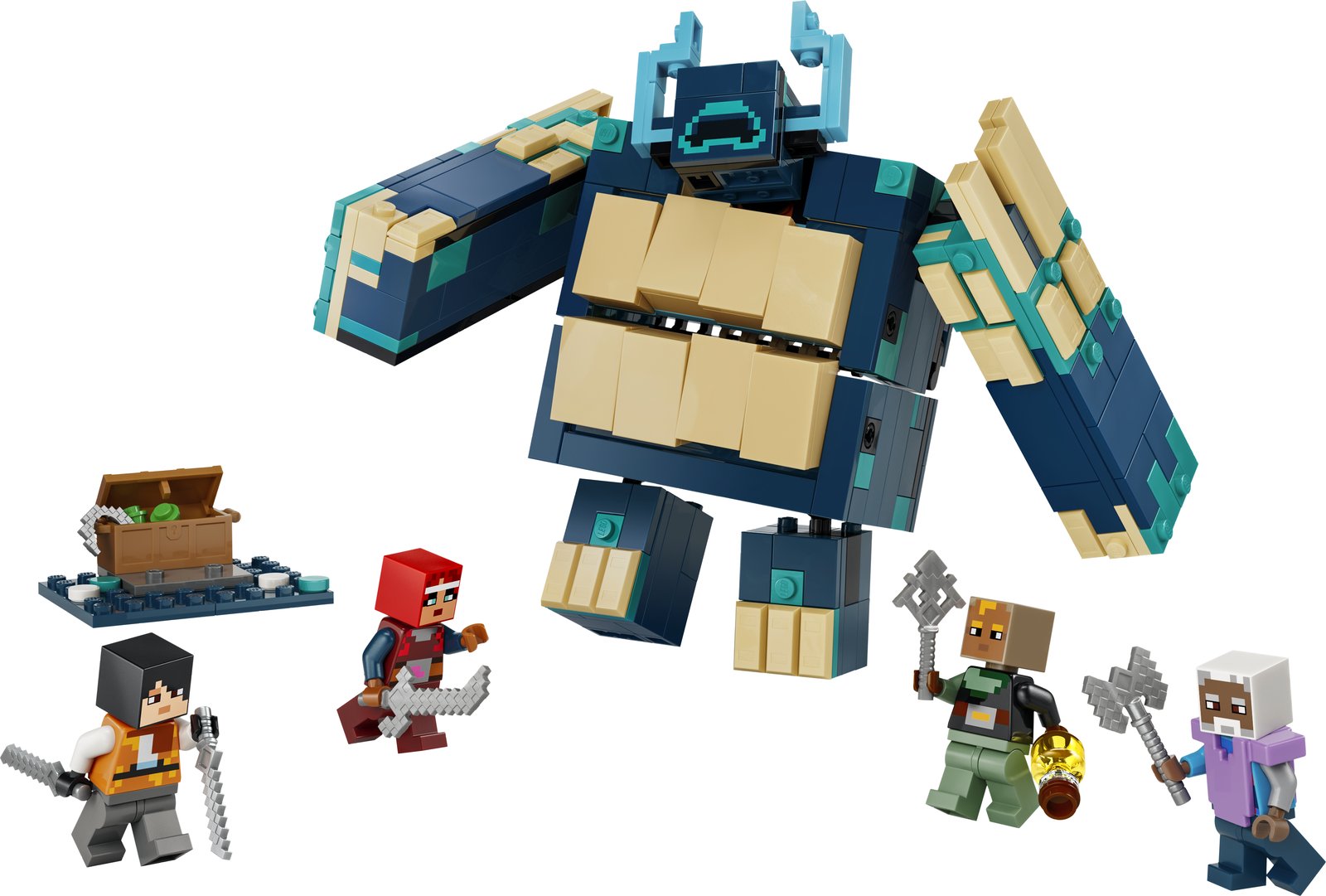 LEGO 21591 LEGO® Minecraft® 21591 - Duell mit dem Krummen Wärter – Produktfoto