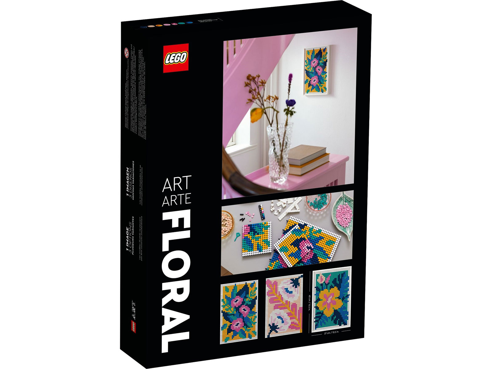 LEGO® Art 31207 - Blumenkunst - Box Back