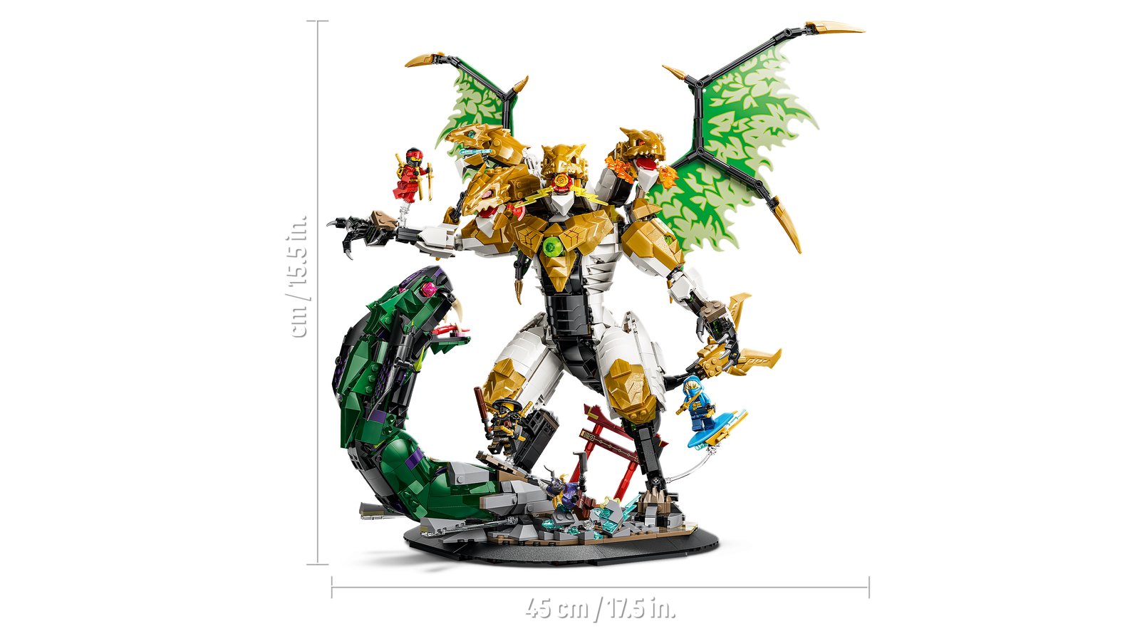 LEGO 71872 LEGO® NINJAGO® 71872 - Duell mit dem Ultradrachen – Detailansicht 2
