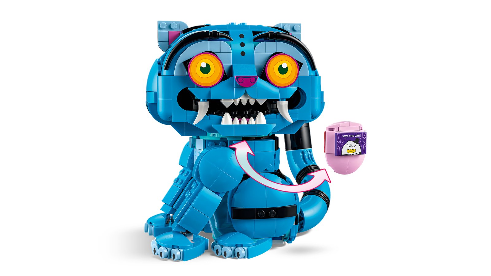 LEGO 72537 LEGO® KPop Demon Hunters 72537 - Der Tiger Derpy und die Elster Sussie – Detailansicht 4