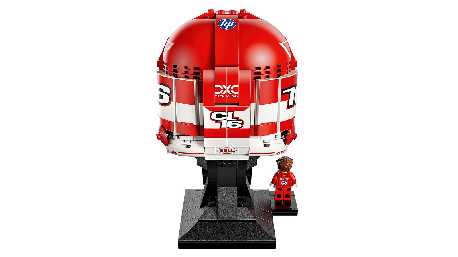 LEGO 43014 LEGO® Editions 43014 - Scuderia Ferrari HP Charles Leclerc Helm – Detailansicht 3