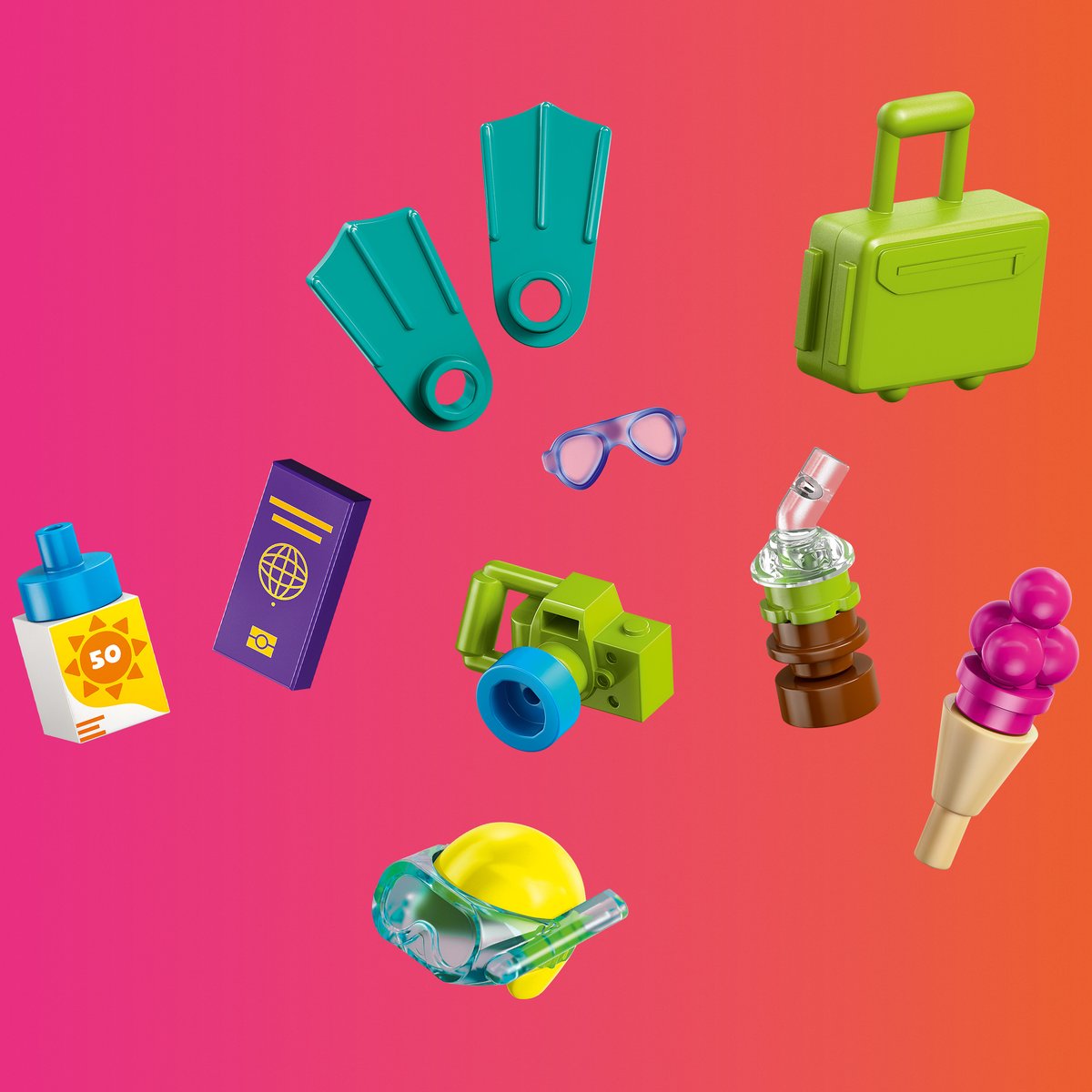LEGO 42673 LEGO® Friends 42673 - Familienurlaub im Strandresort – Detailansicht 2