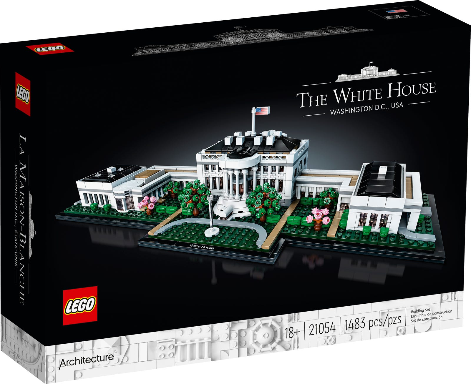 LEGO® Architecture 21054 - Das Weiße Haus - Box front