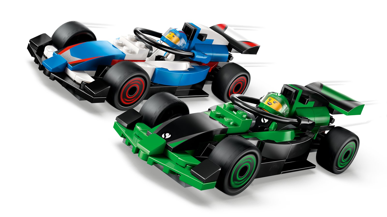 LEGO 60474 LEGO® City 60474 - F1® Startaufstellung mit VCARB & Sauber Rennautos – Detailansicht 3