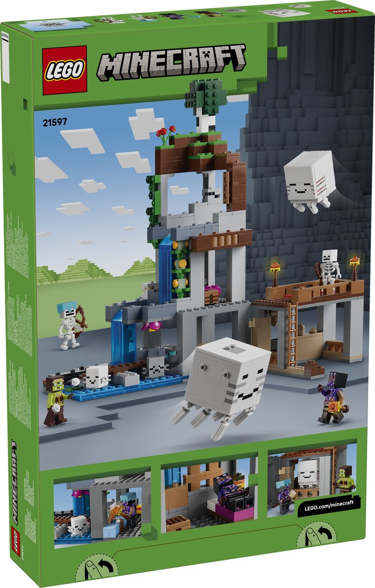 LEGO 21597 LEGO® Minecraft® 21597 - Ghast-Station – Verpackung hinten