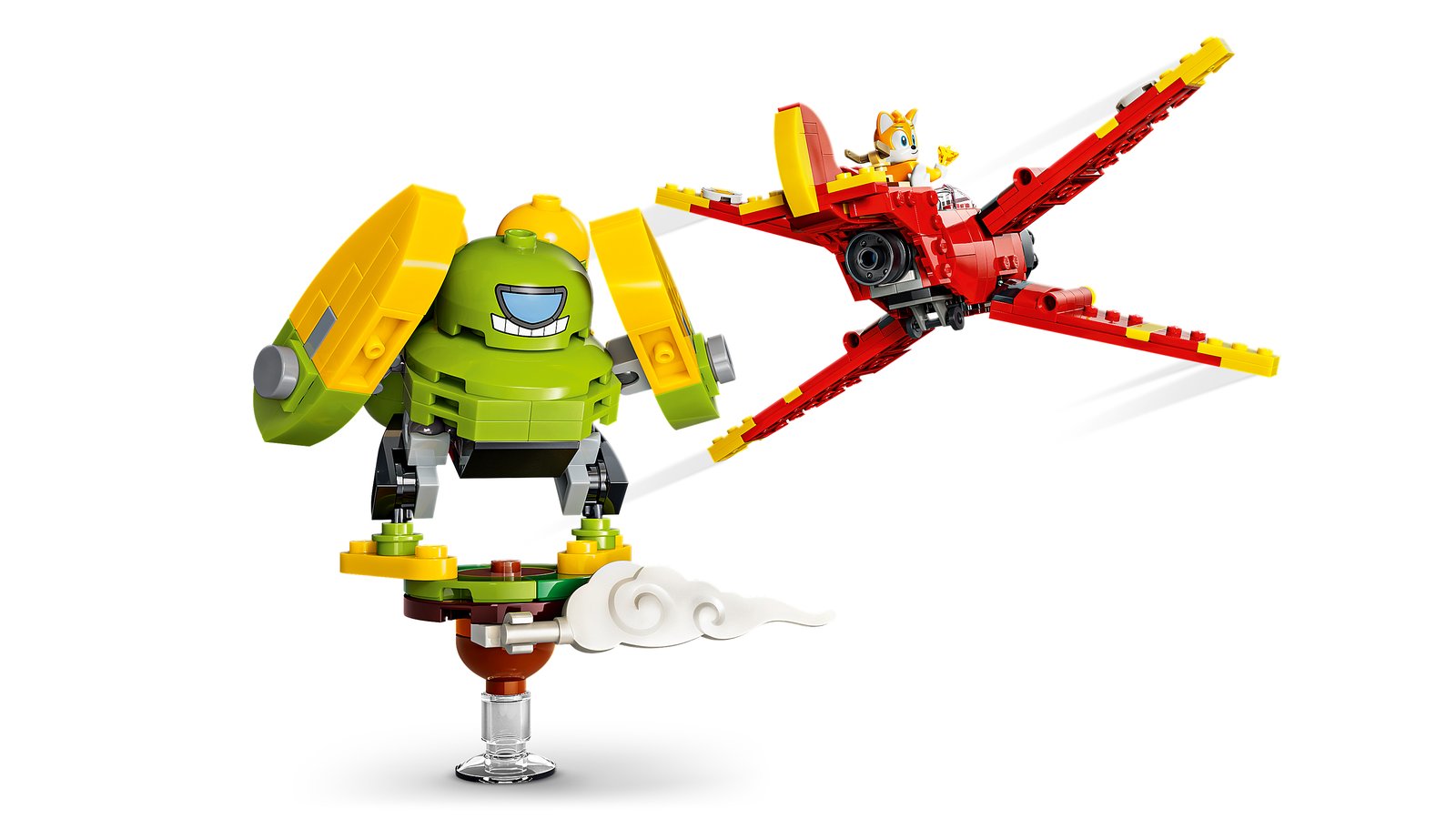 LEGO 77119 LEGO® Sonic the Hedgehog™ Tails‘ Tornado-1 77119 - Tails' Tornado-1 – Detailansicht 3