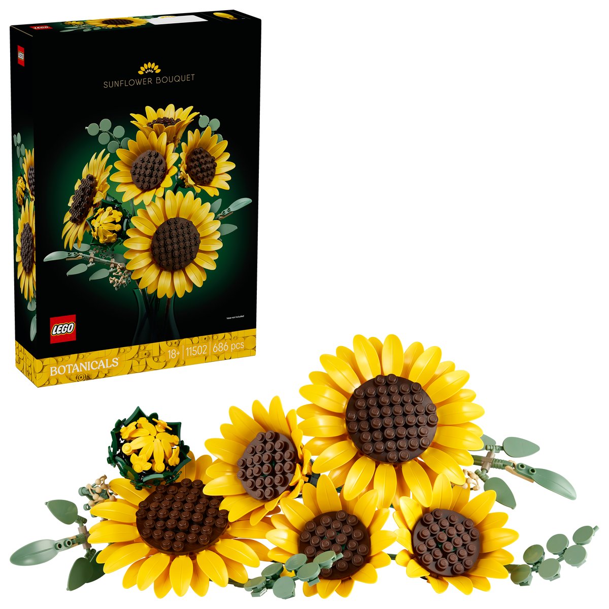 LEGO 11502 LEGO® Botanicals 11502 - Sonnenblumen – Box & Produkt