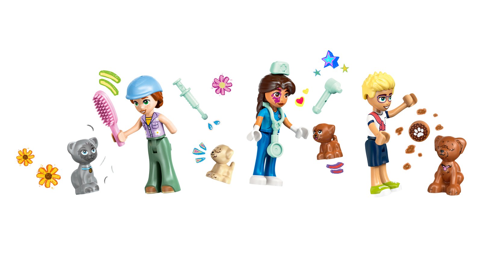 LEGO 42651 LEGO® Friends 42651 - Tierarztpraxis für Pferde und Haustiere – Detailansicht 1