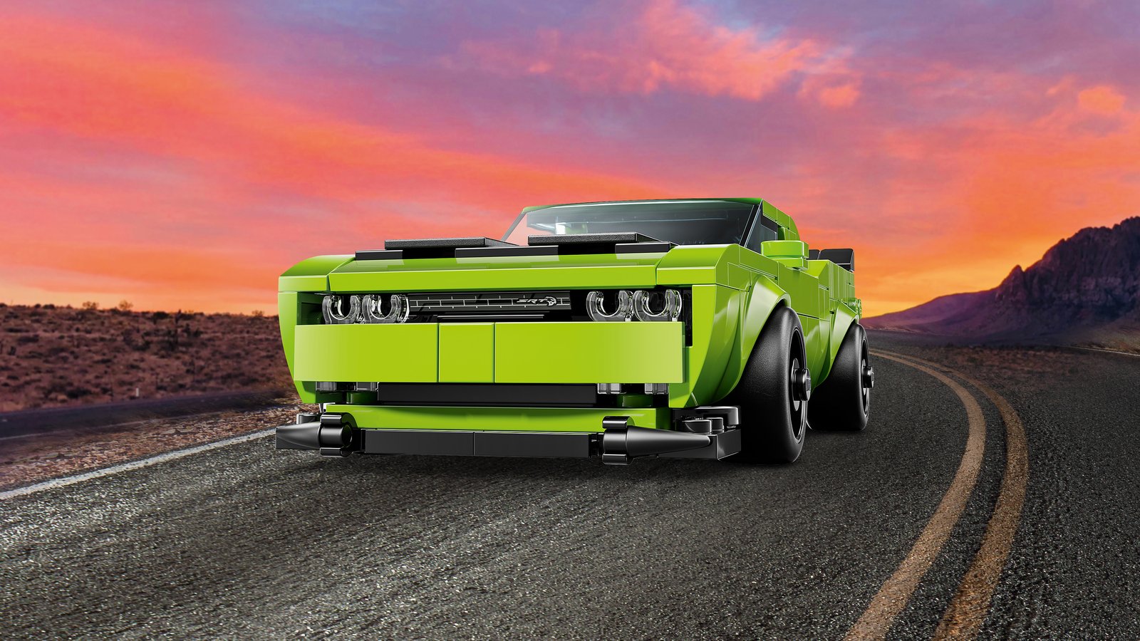 LEGO 77237 LEGO® Speed Champions 77237 - Dodge Challenger SRT Hellcat Sportwagen – Detailansicht 4