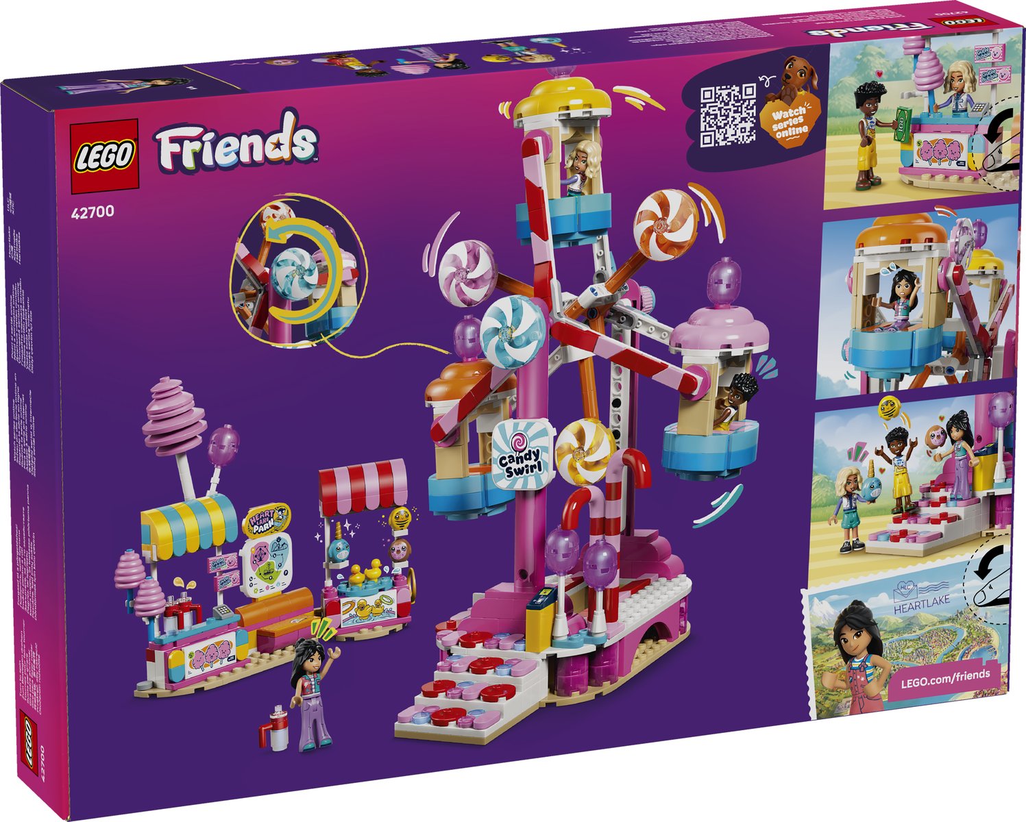LEGO 42700 LEGO® Friends 42700 - Cupcake-Riesenrad – Verpackung hinten