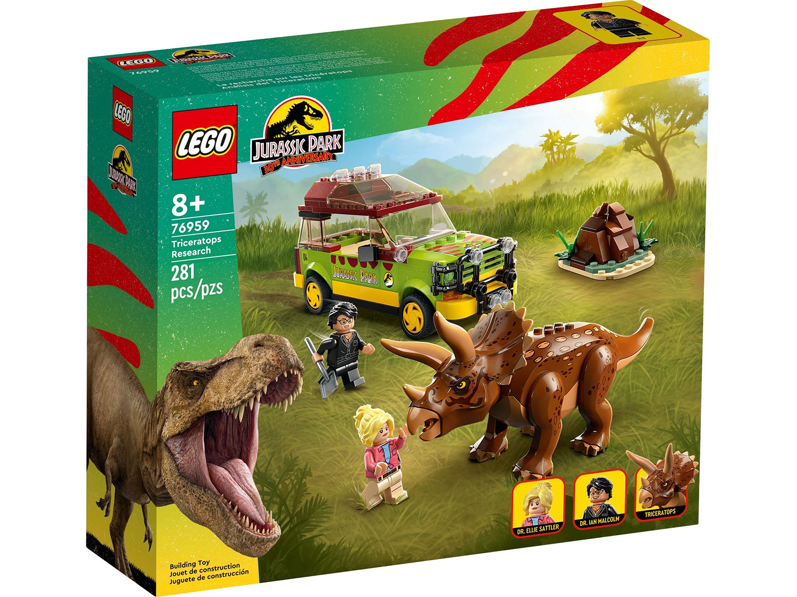 LEGO® Jurassic World 76959 - Triceratops-Forschung