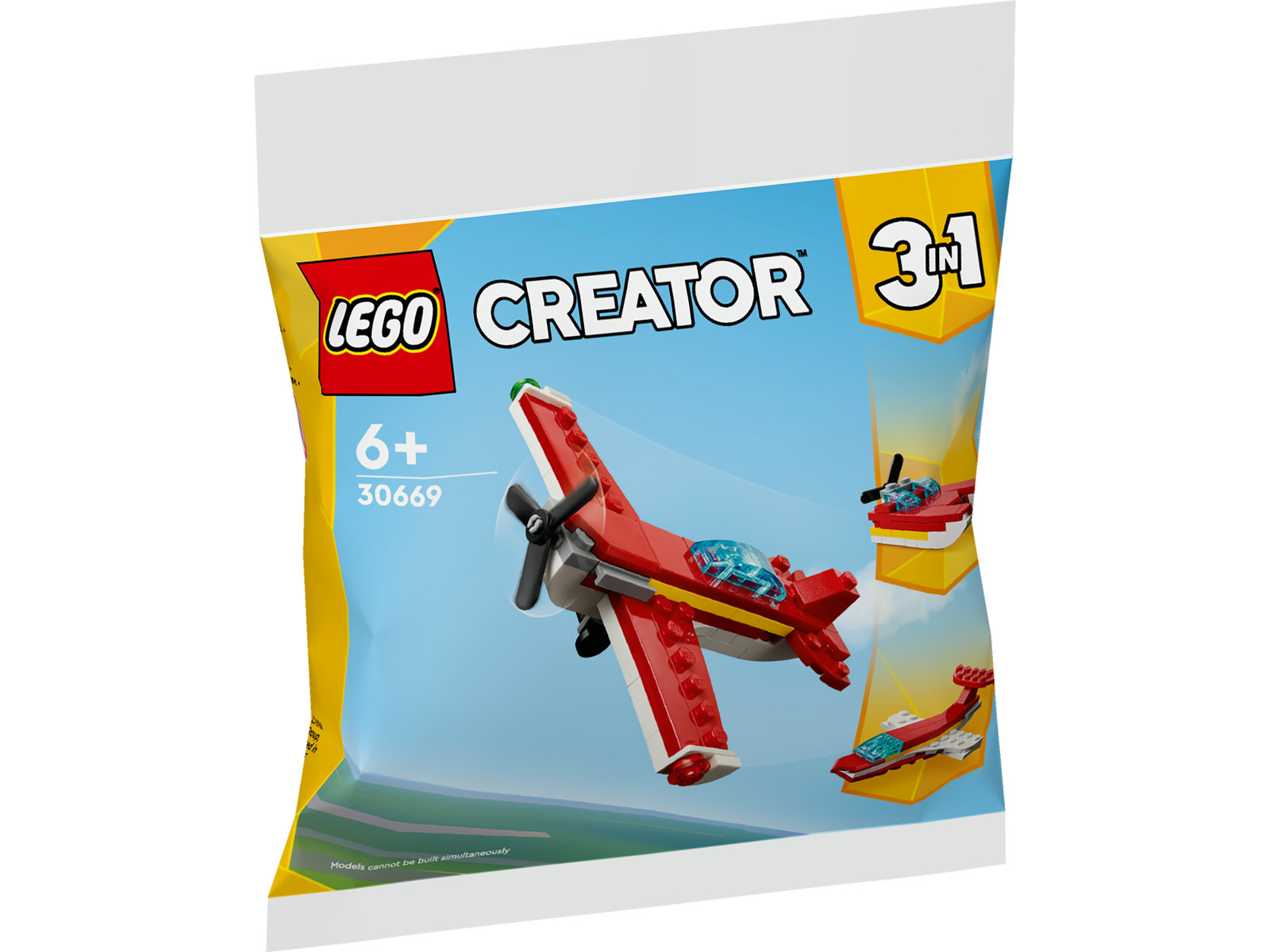 LEGO® Creator 30669 - Legendärer roter Flieger