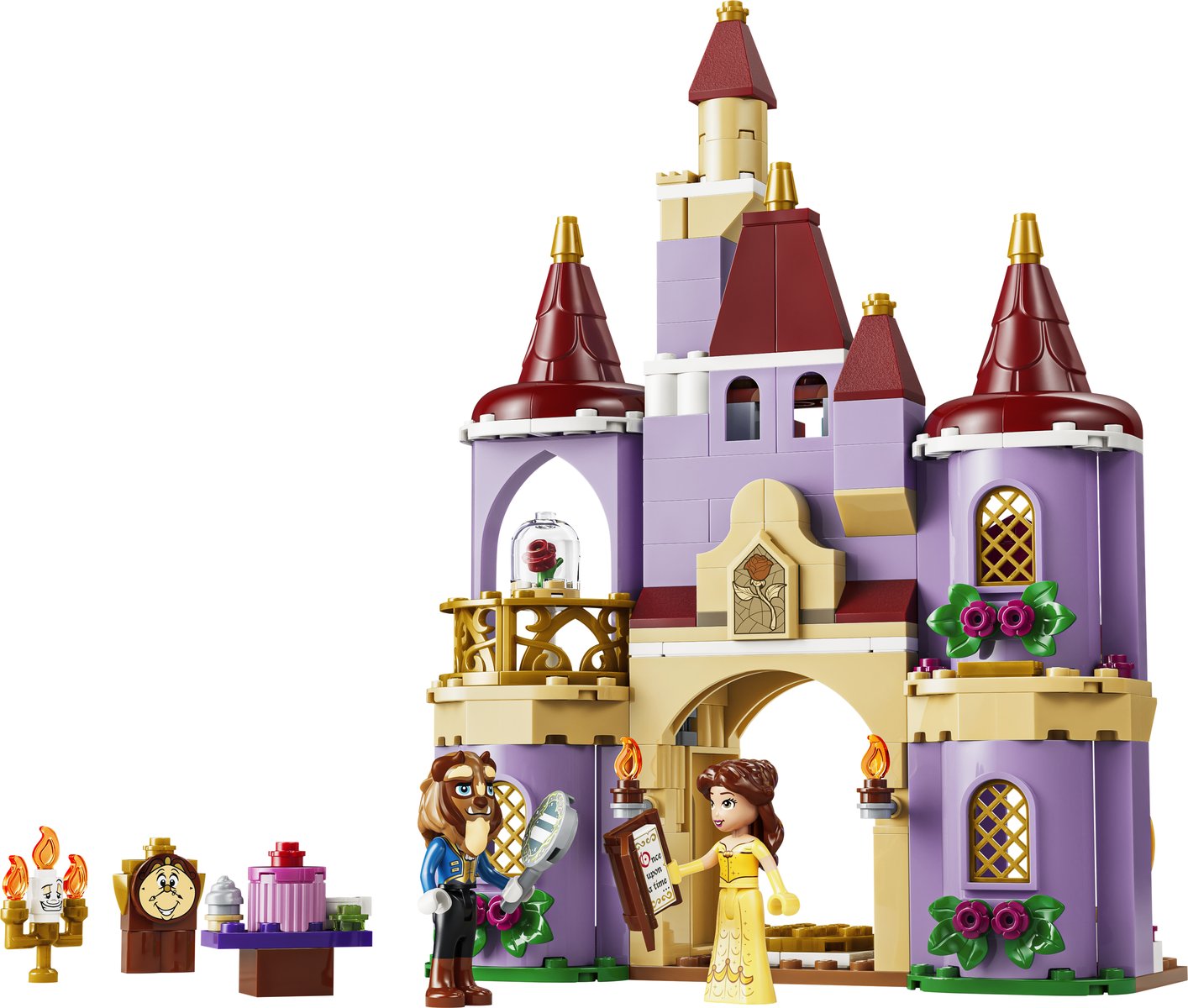 LEGO 43289 LEGO® ǀ Disney Princess 43289 - Das verzauberte Schloss von Belle und dem Biest – Produktfoto