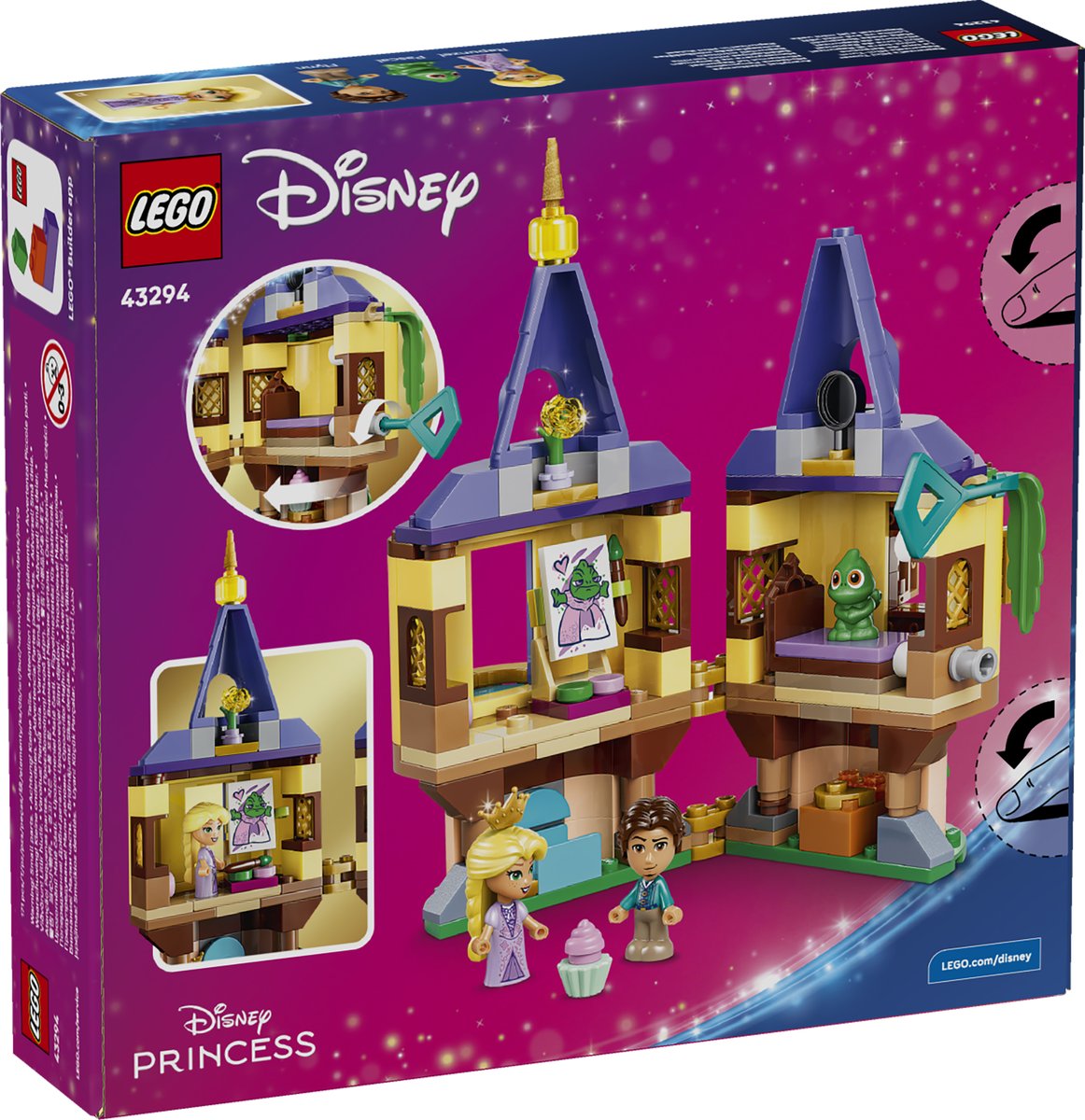 LEGO 43294 LEGO® ǀ Disney Princess 43294 - Rapunzels Mini-Turm – Verpackung hinten