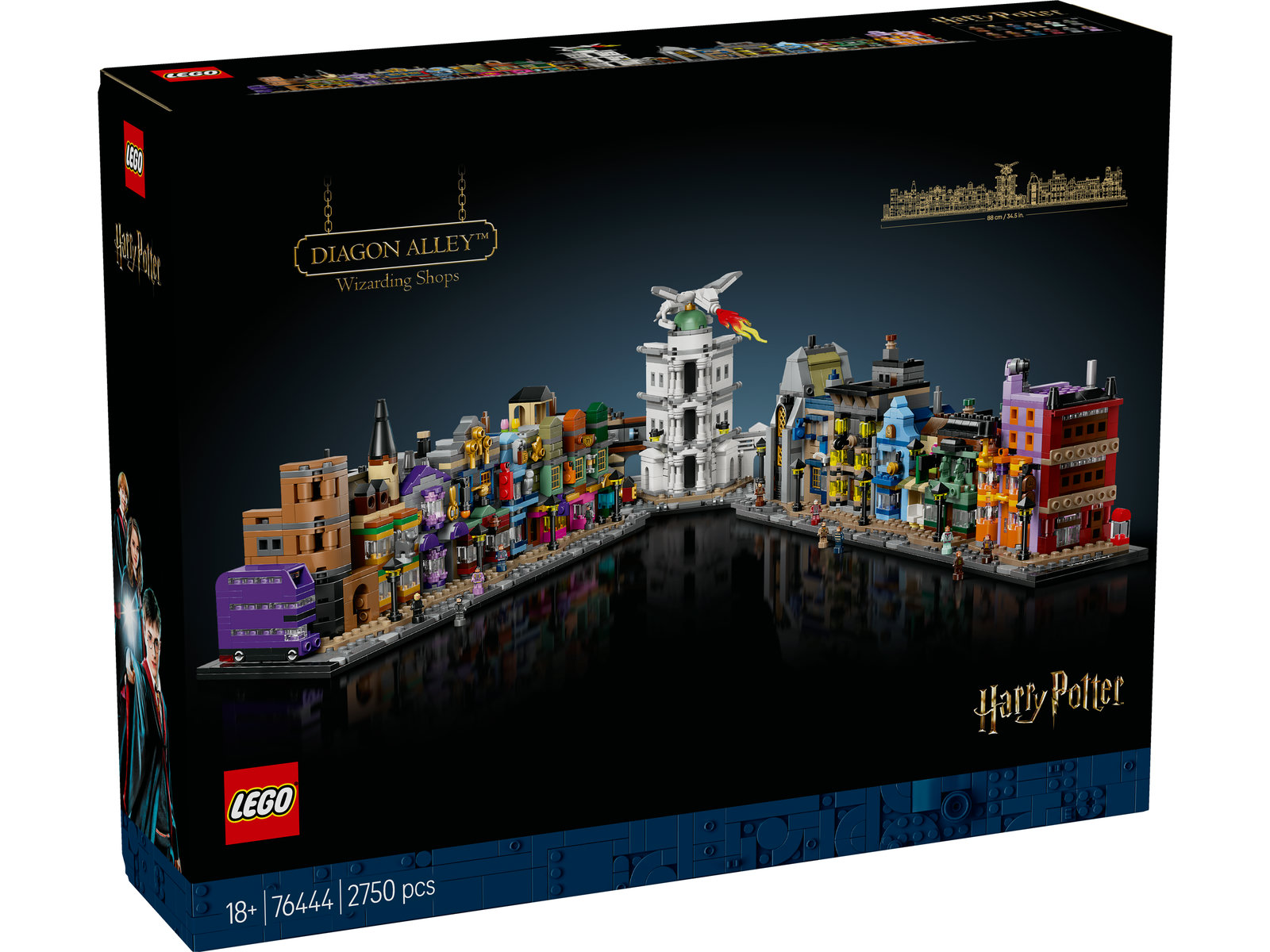 LEGO® Harry Potter™ 76444 - Die Zauberläden der Winkelgasse™