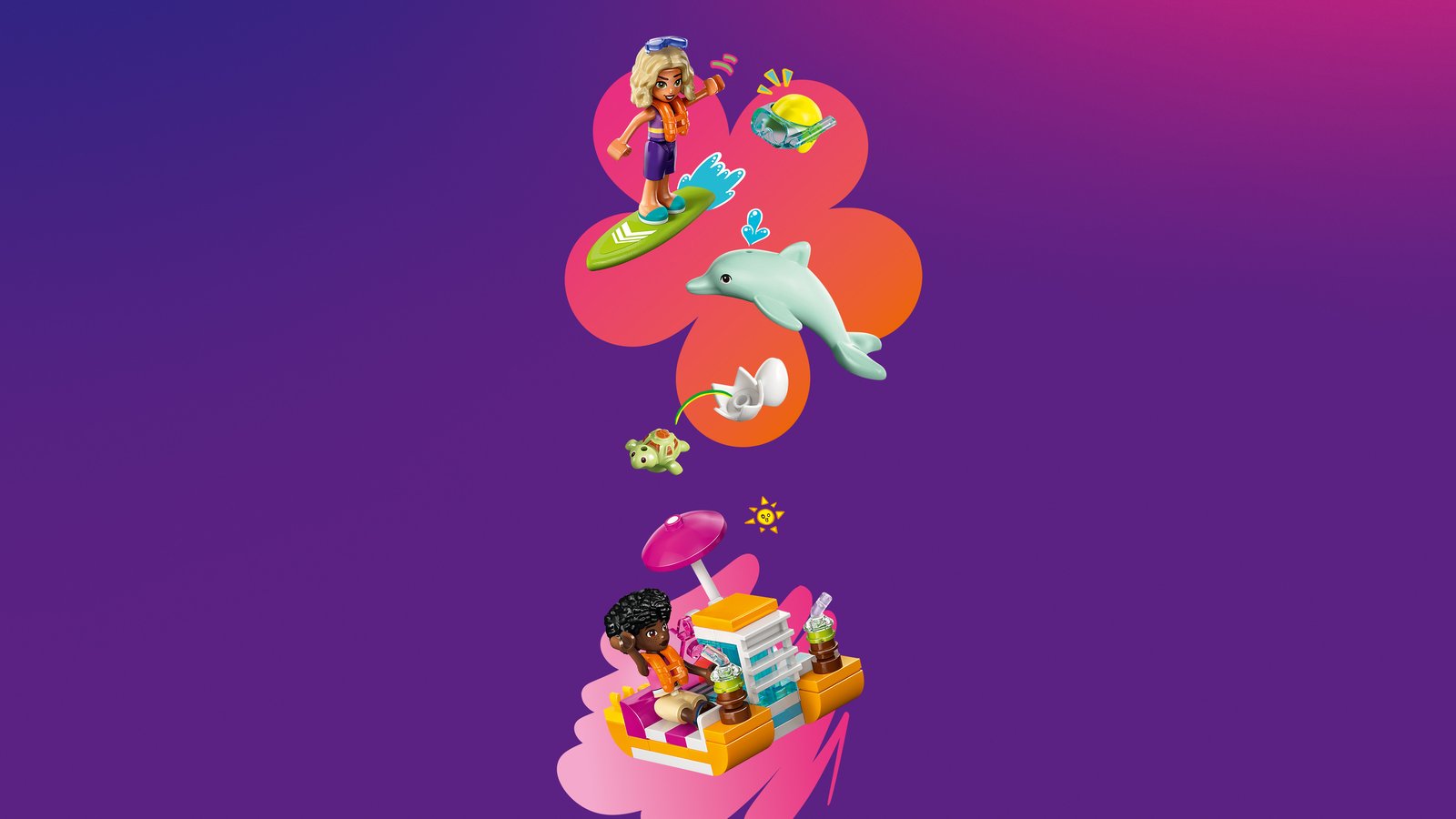 LEGO 42673 LEGO® Friends 42673 - Familienurlaub im Strandresort – Detailansicht 3
