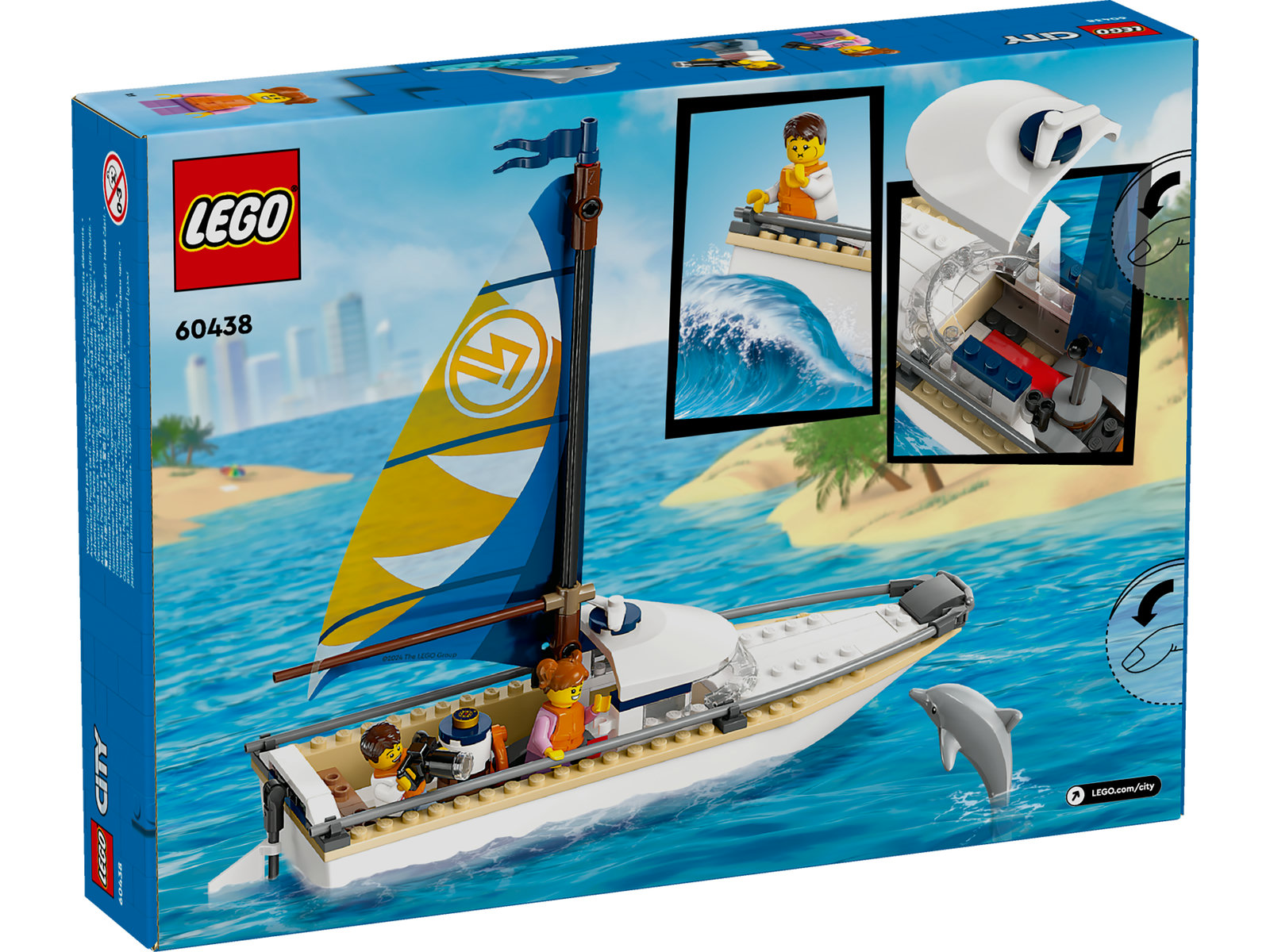 LEGO® City 60438 - Segelboot