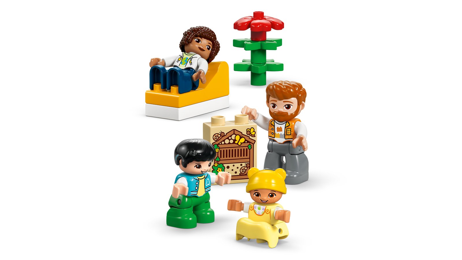 LEGO 10470 LEGO® DUPLO Town 10470 - Modernes Familienhaus mit Figuren – 3-in-1-Set – Detailansicht 3