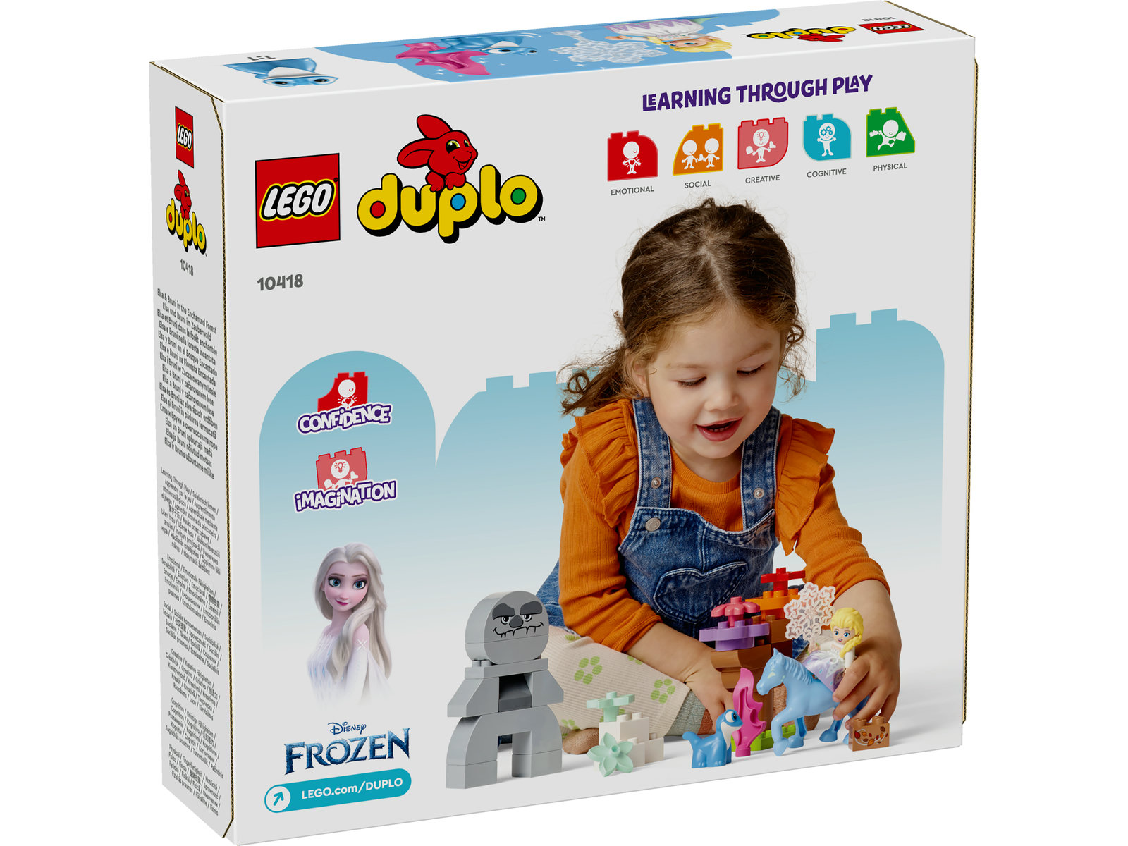 LEGO® DUPLO 10418 - Elsa und Bruni im Zauberwald