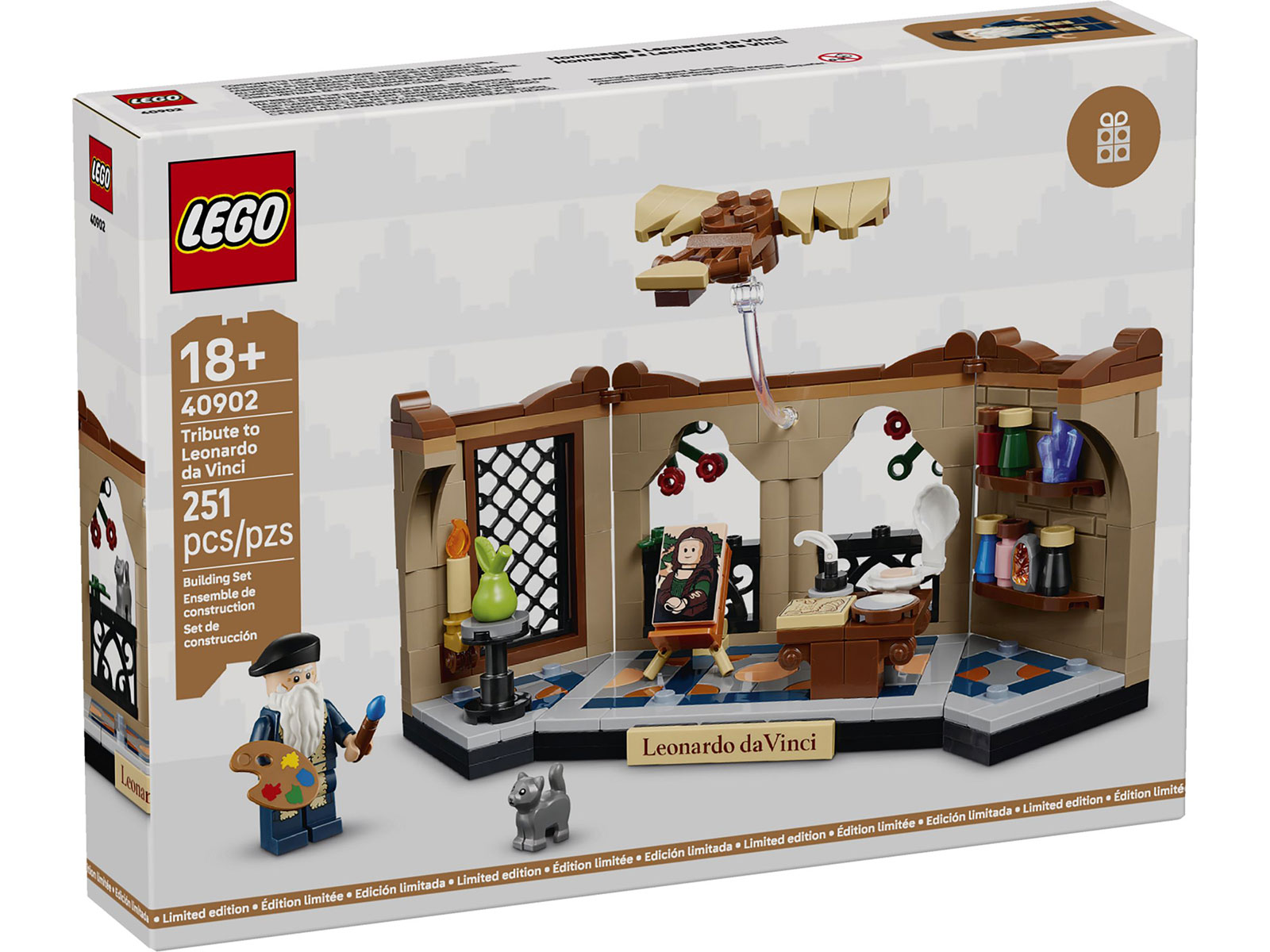 LEGO® 40902 - Hommage an Leonardo da Vinci
